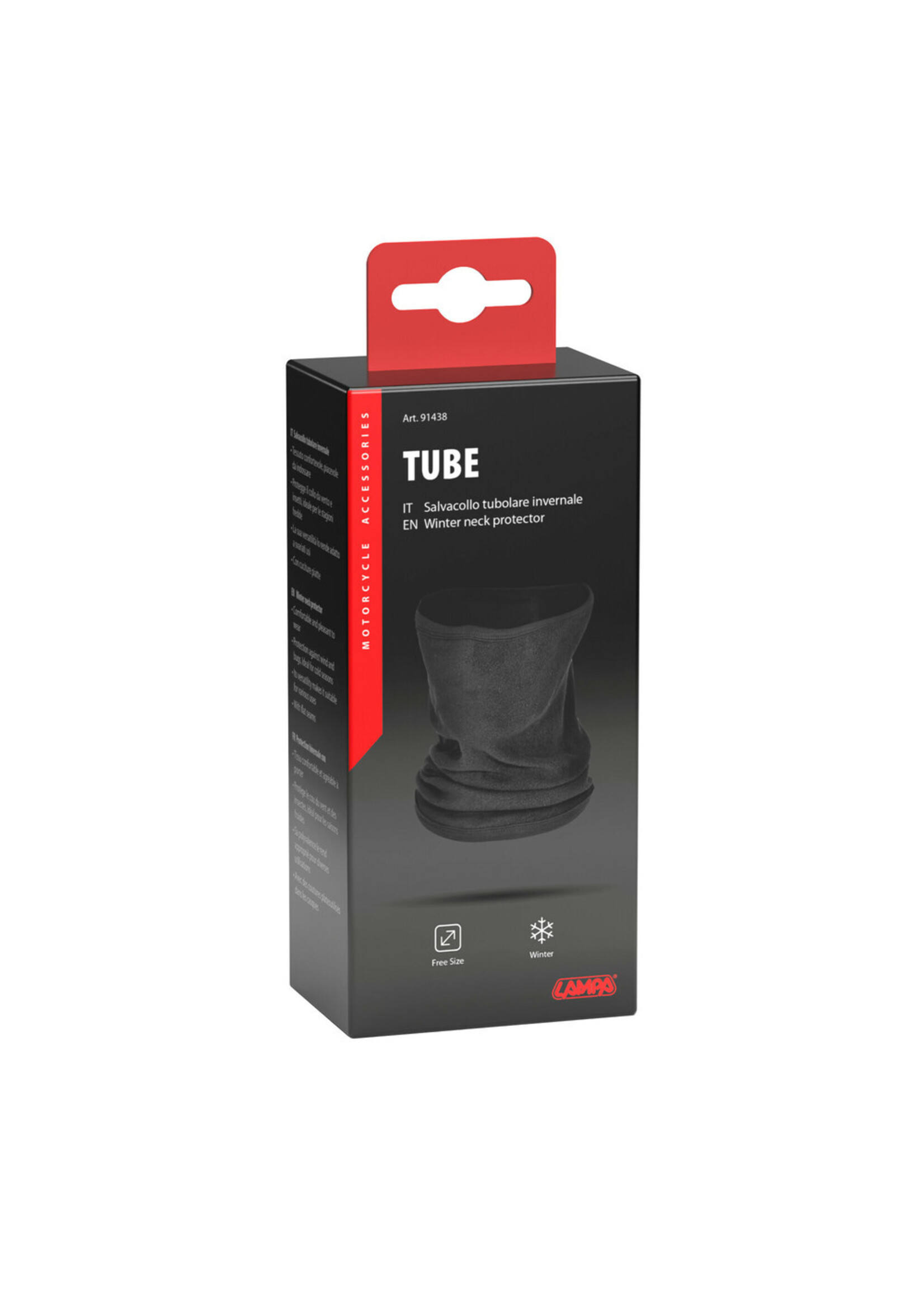 Lampa Tube, nekbeschermer van polyester