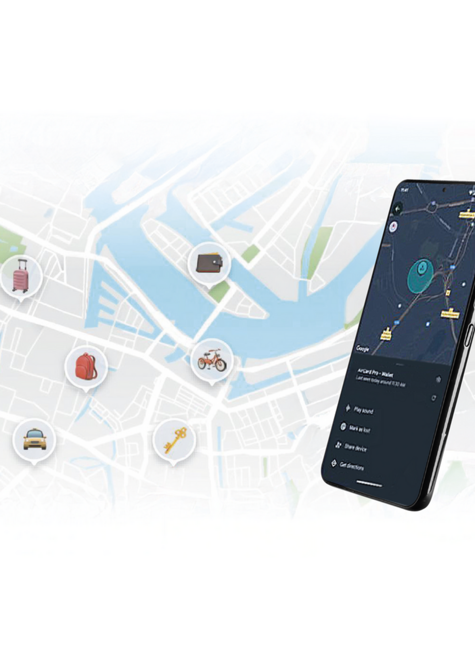 Lampa Opti Tag Android Smart Tracker