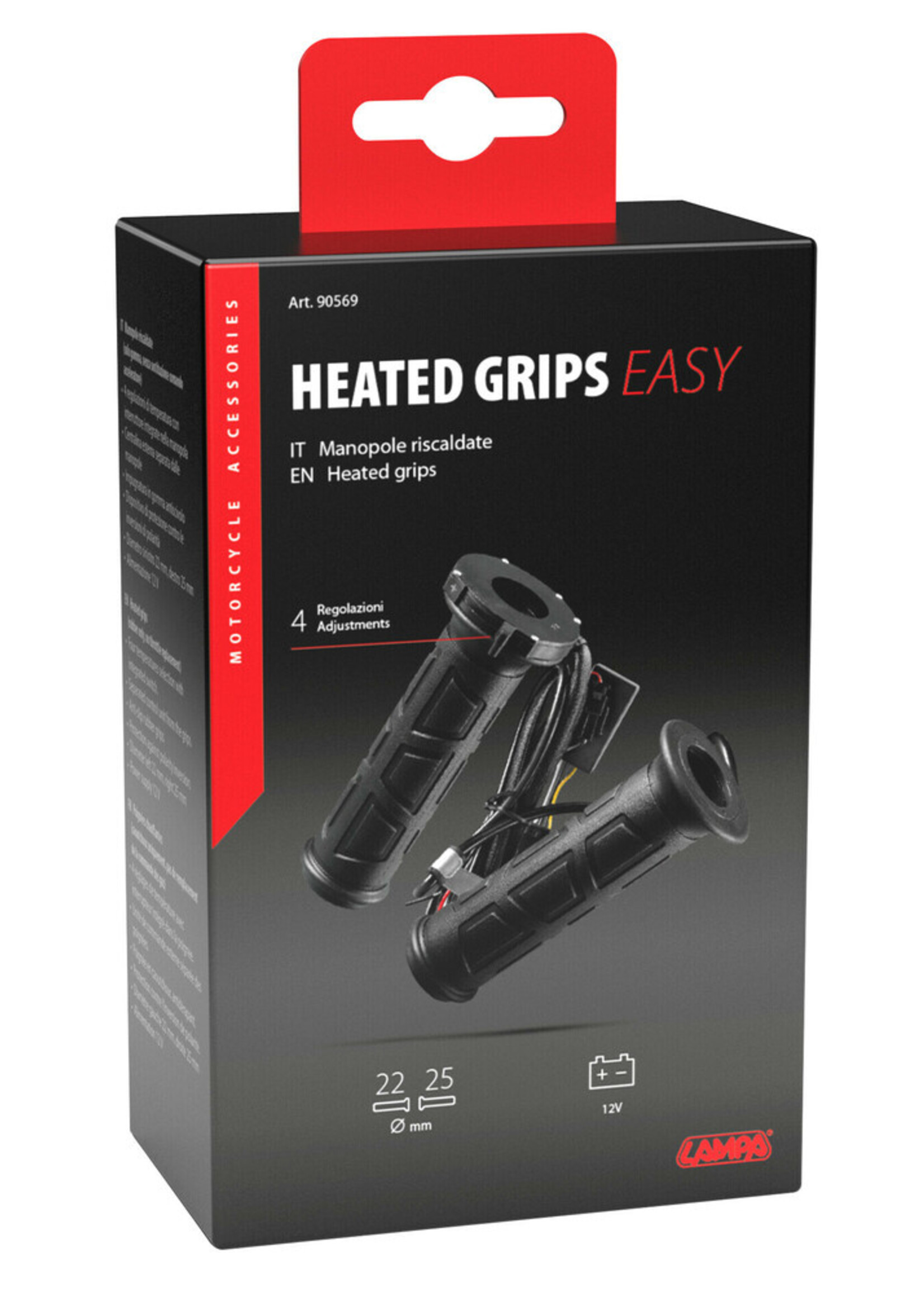 Lampa Heated grips (rubber only, no throttle replacement)