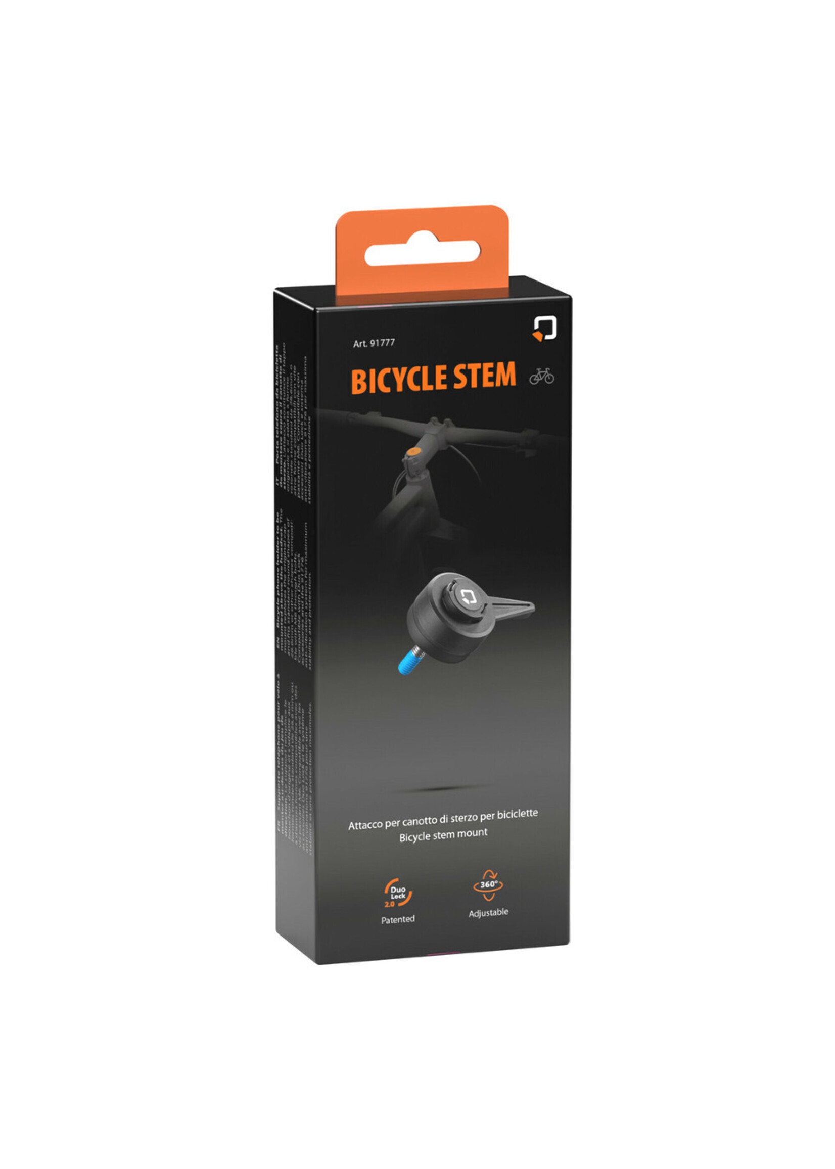 Optiline Bicycle Stem, phone holder