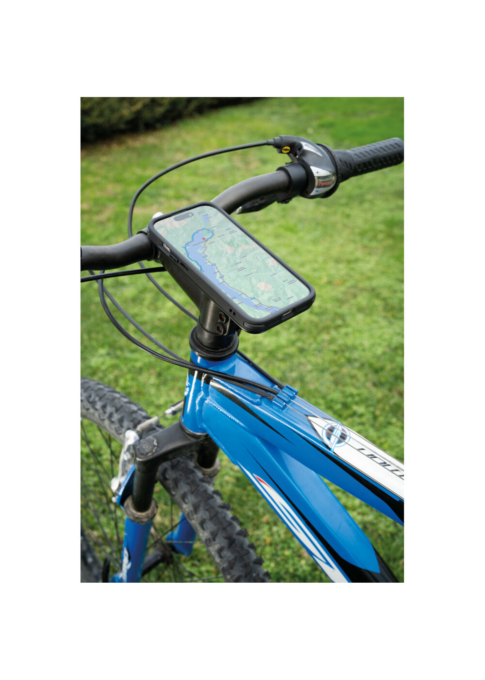 Optiline Bicycle Stem, phone holder