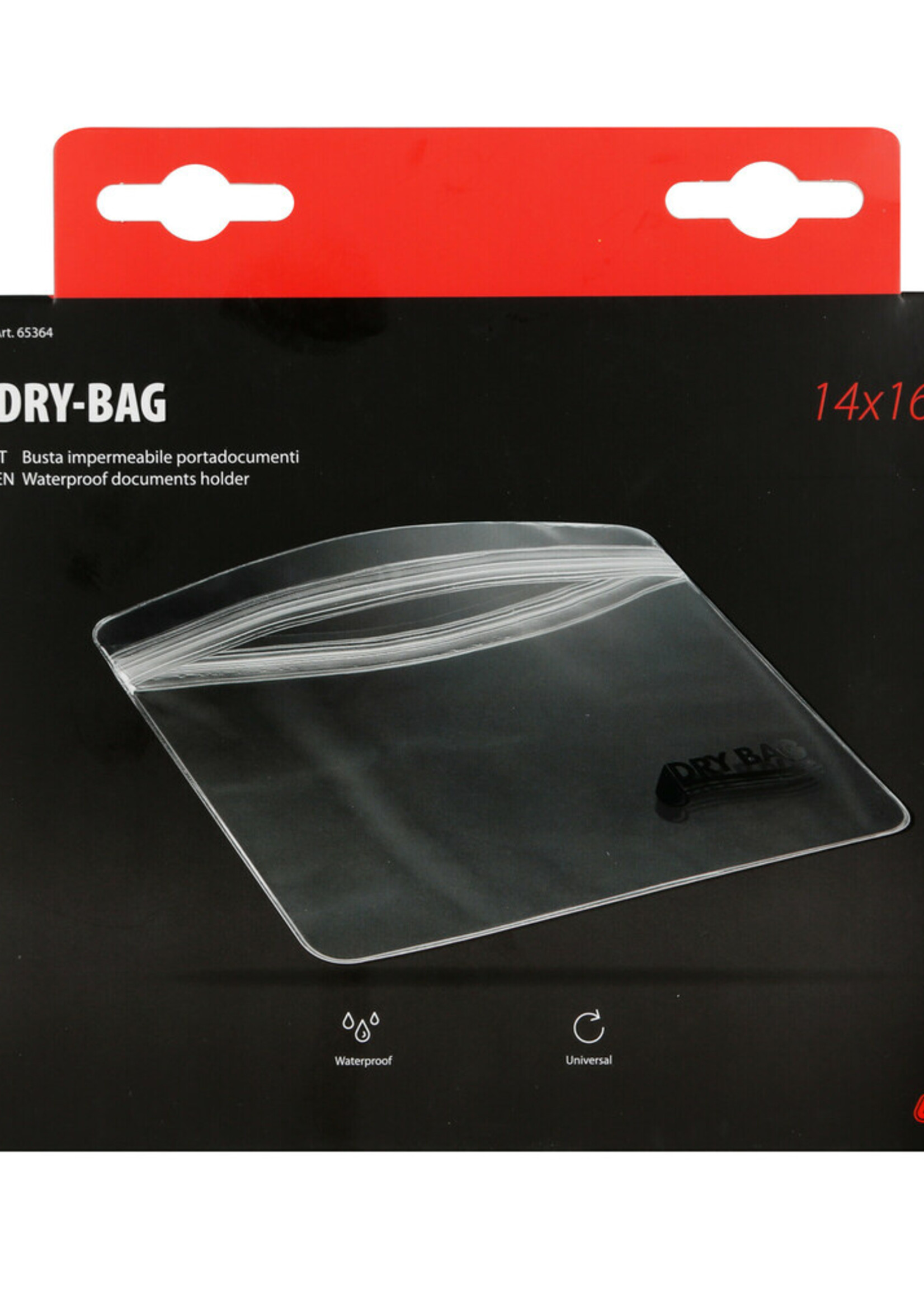 Lampa Dry-Bag, waterdichte documenthouder – 140x160 mm