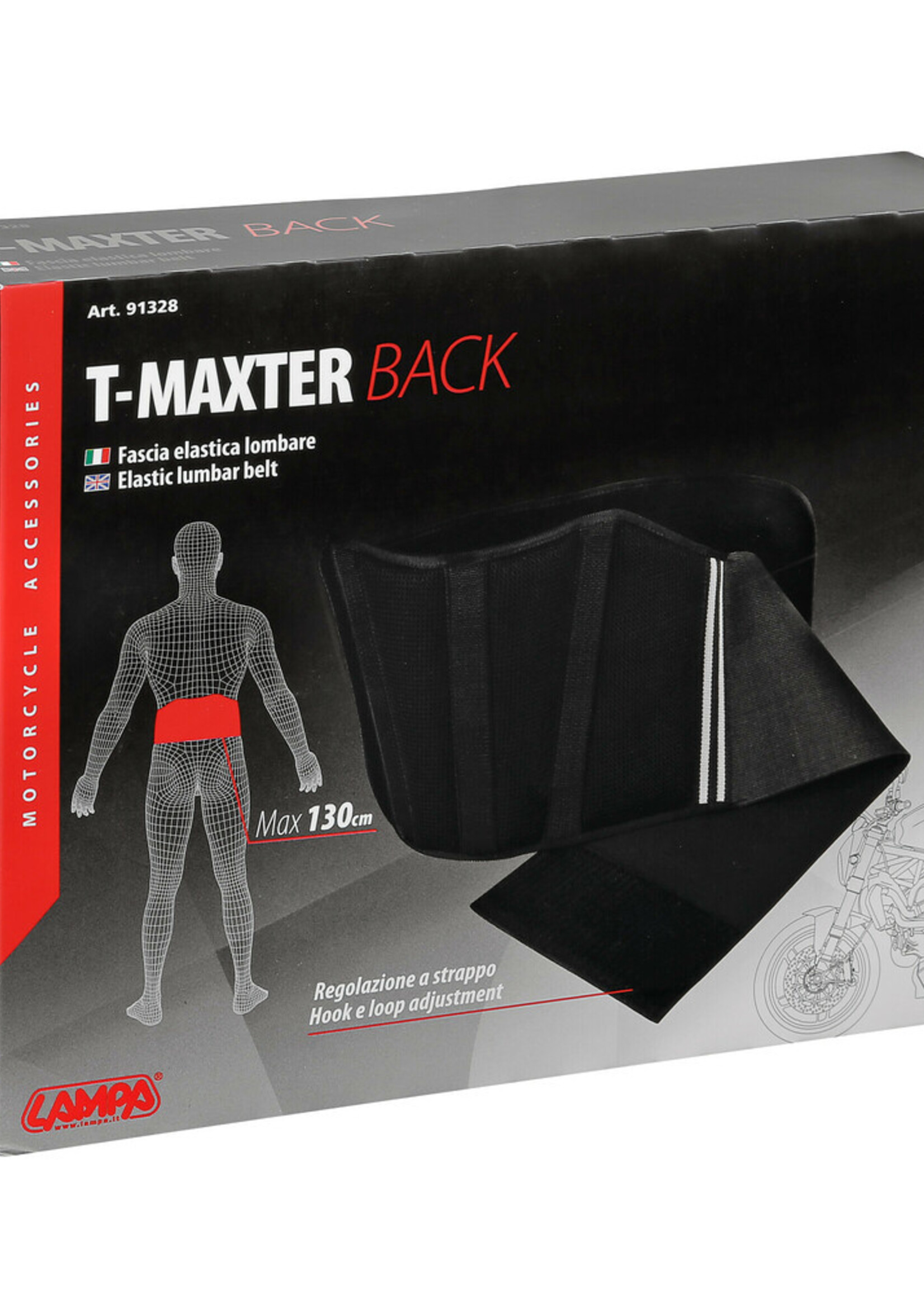 Lampa T-Maxter Back, Elastic lumbar belt