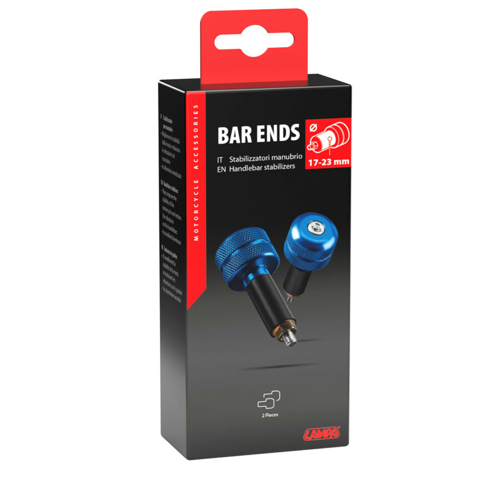 Lampa SU-4, Universele stuureinden – Blauw | 90322