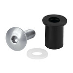 Lampa Screen Fit-Kits, rubbermoer­sets met schroef en ringen (5 MA) – 10 stuks – Zilver | 91650