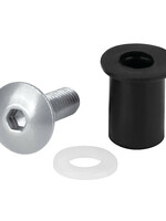 Lampa Screen Fit-Kits, rubbermoer­sets met schroef en ringen (5 MA) – 10 stuks – Zilver | 91650