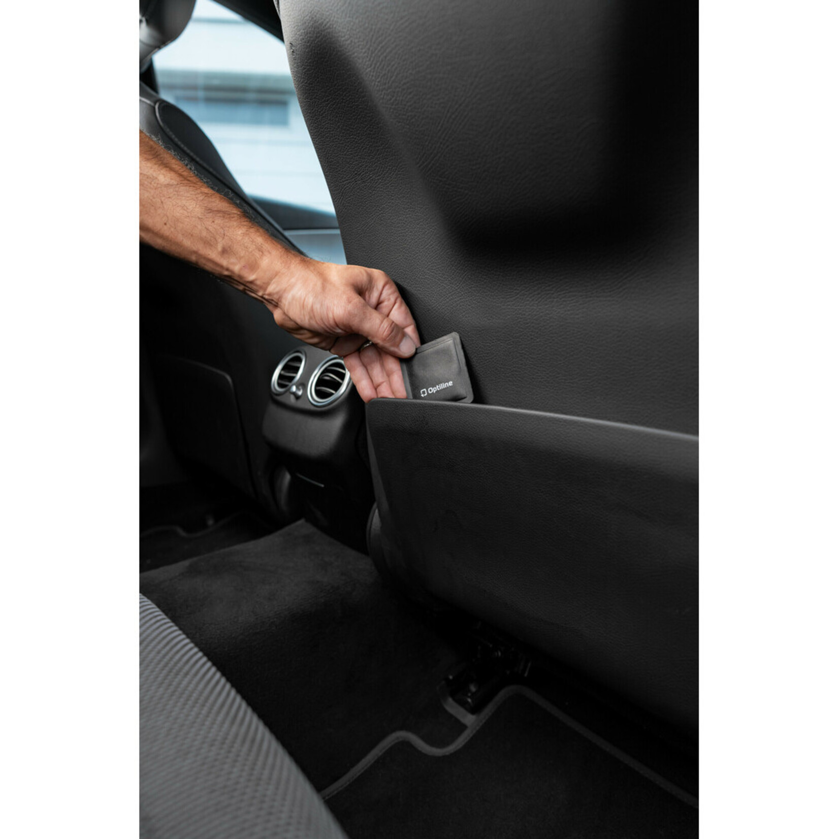 Optiline Opti Tracker Compact, Ultra-thin adhesive locator