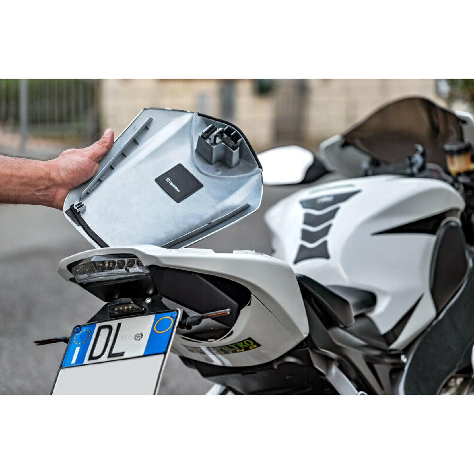 Optiline Opti Tracker Compact, Ultra-thin adhesive locator