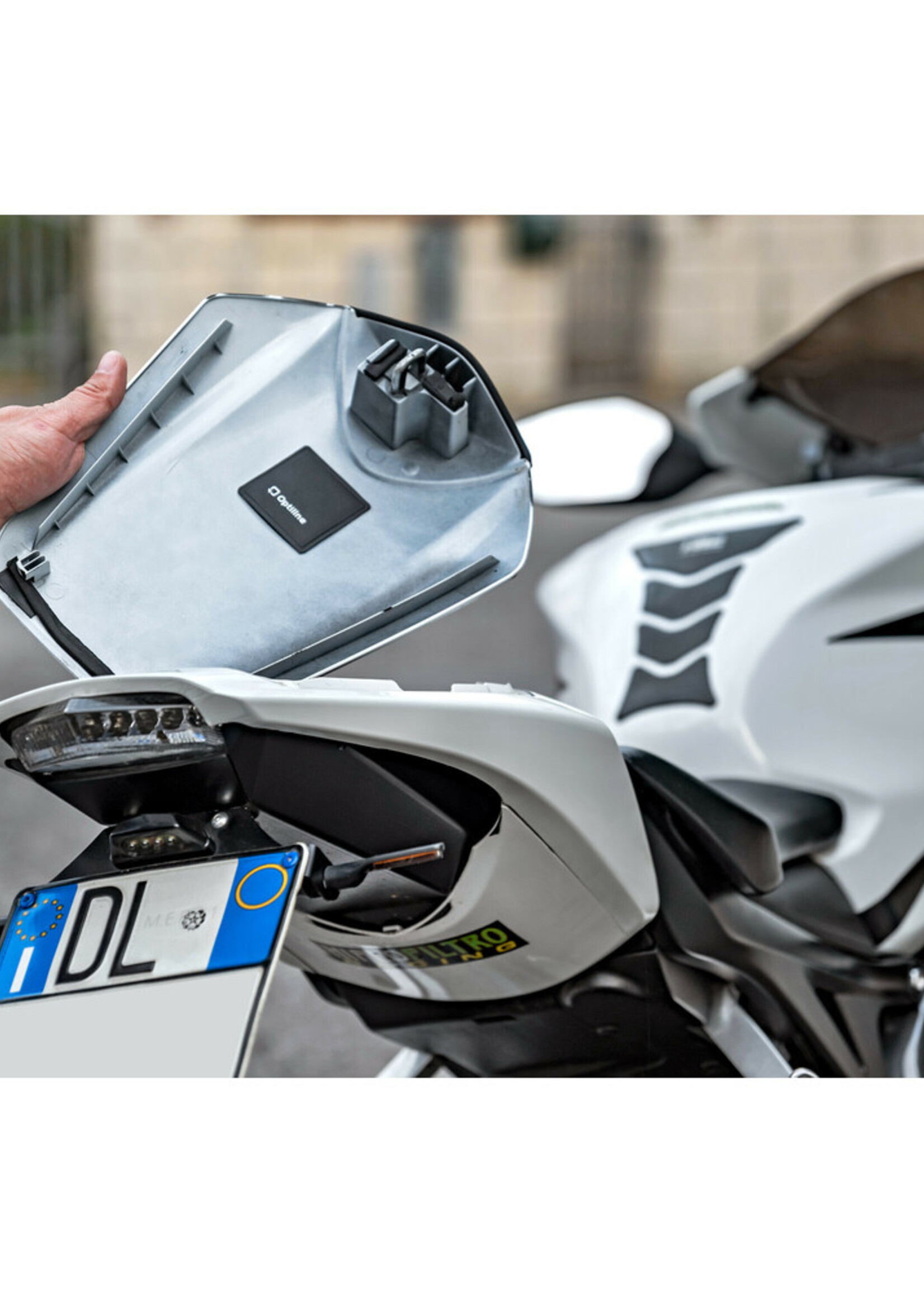 Optiline Opti Tracker Compact, Ultra-thin adhesive locator