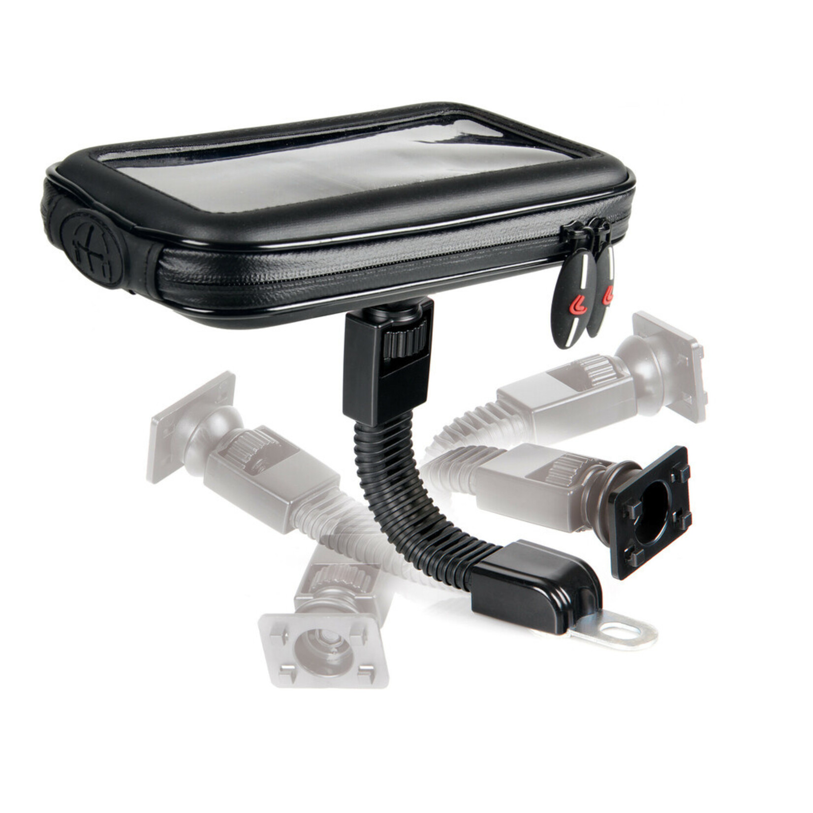 Lampa Multi Holder Evo, telefoonhouder met flexibele bevestigingsarm