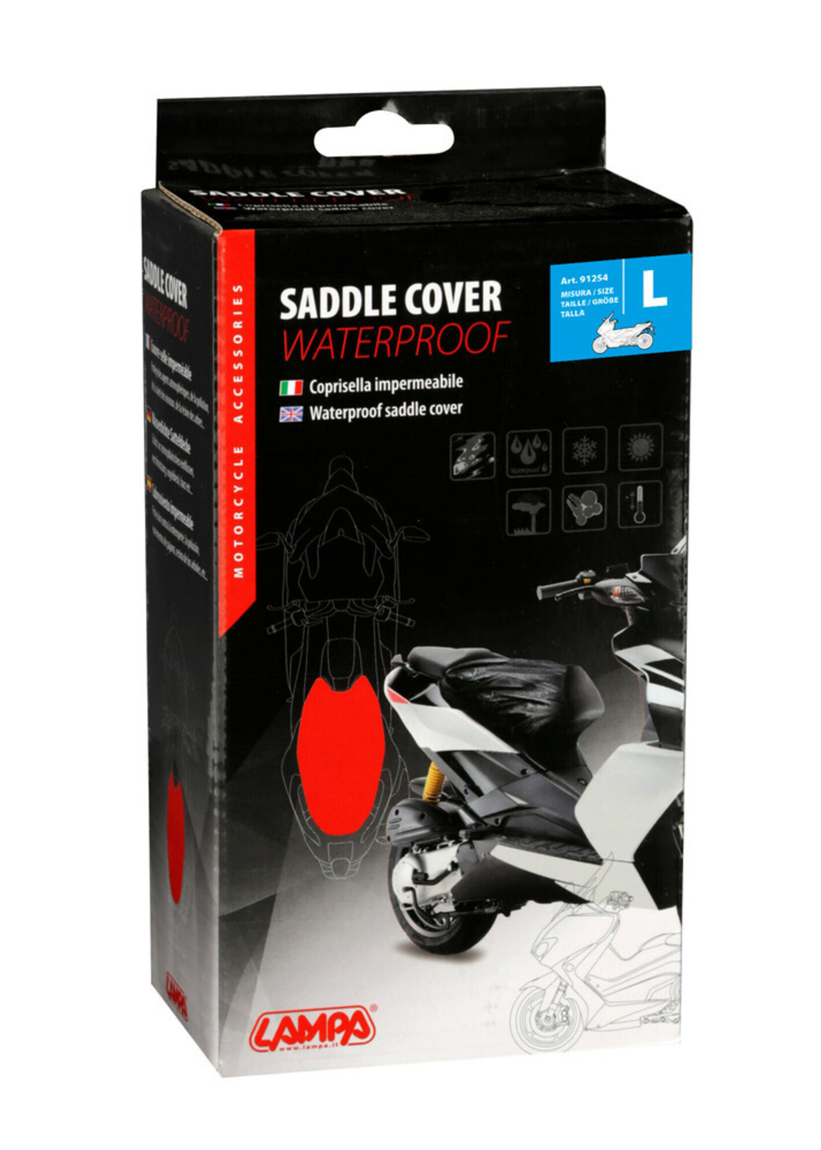 Lampa Waterproof saddle cover - L - 74x100 cm