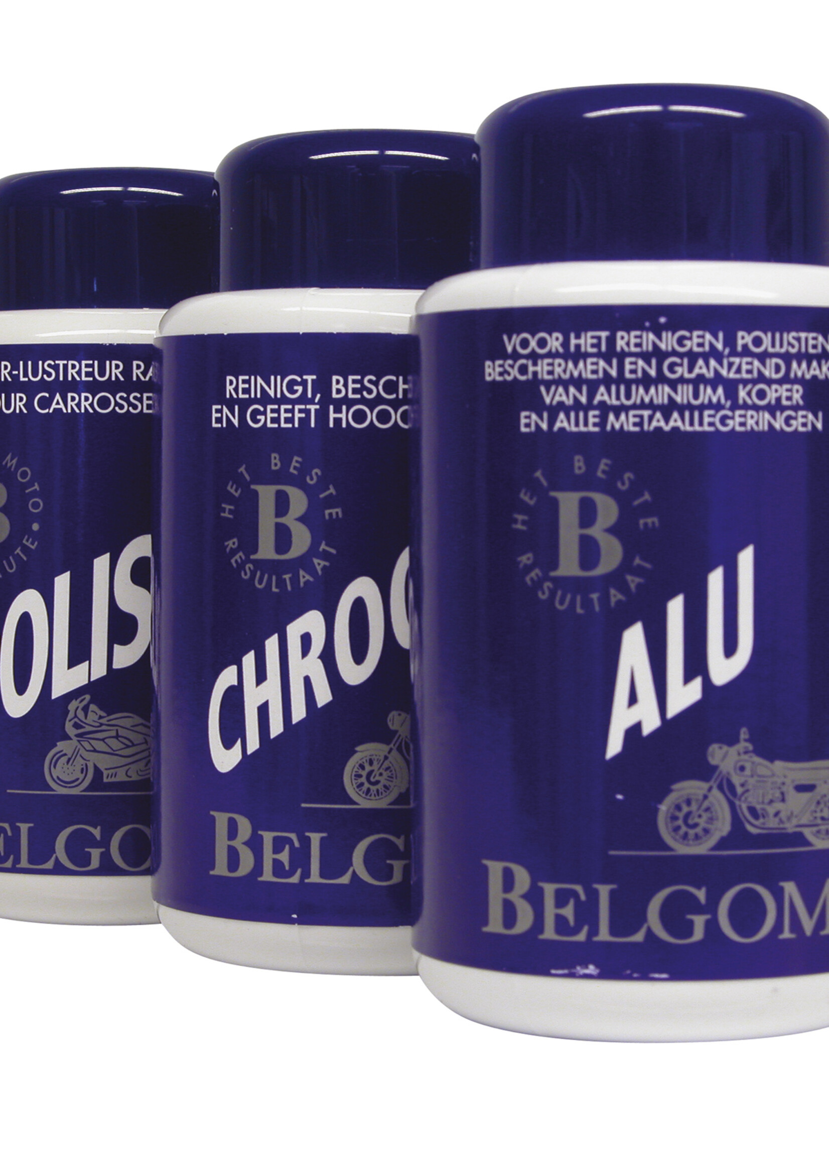 Belgom Belgom Alu is a unique product for polishing and shining aluminium and shining aluminium stainless steel, copper and all alloys. Belgom Alu contains finely calibrated mineral fillers for gentle, scratch-free polishing.
