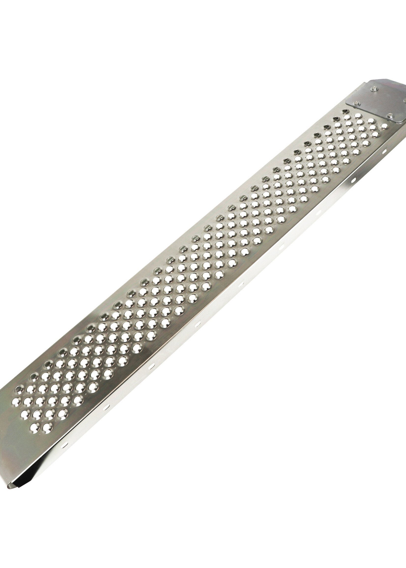 Carpoint Deze gegalvaniseerde Carpoint stalen oprijplaat is het ideale hulpmiddel voor aanhangers of bestelauto’s om het in- en uitladen makkelijk te maken. De oprijplaat heeft een lengte van 150cm en heeft een speciaal profiel. Hierdoor weegt de oprijplaat minder