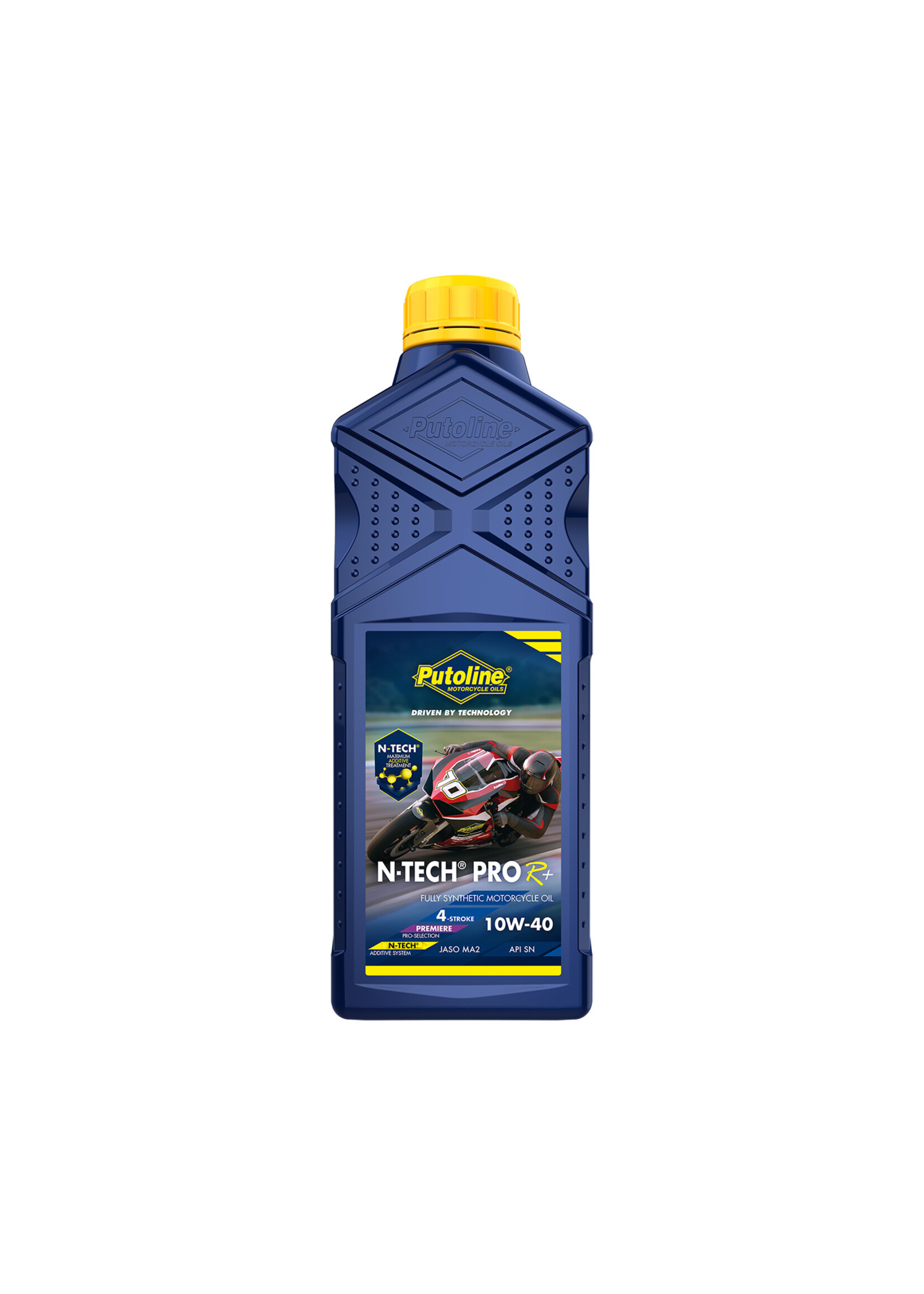 Putoline Putoline N-TECH PRO R+ 10W-40 is de meest geavanceerde, vol-synthetische 4-takt motorolie ooit door Putoline Oil geproduceerd. Het bevat het unieke N-TECH® additievensysteem. N-TECH PRO R+ motorolie garandeert: Onovertroffen goed aangrijpen van de natte p