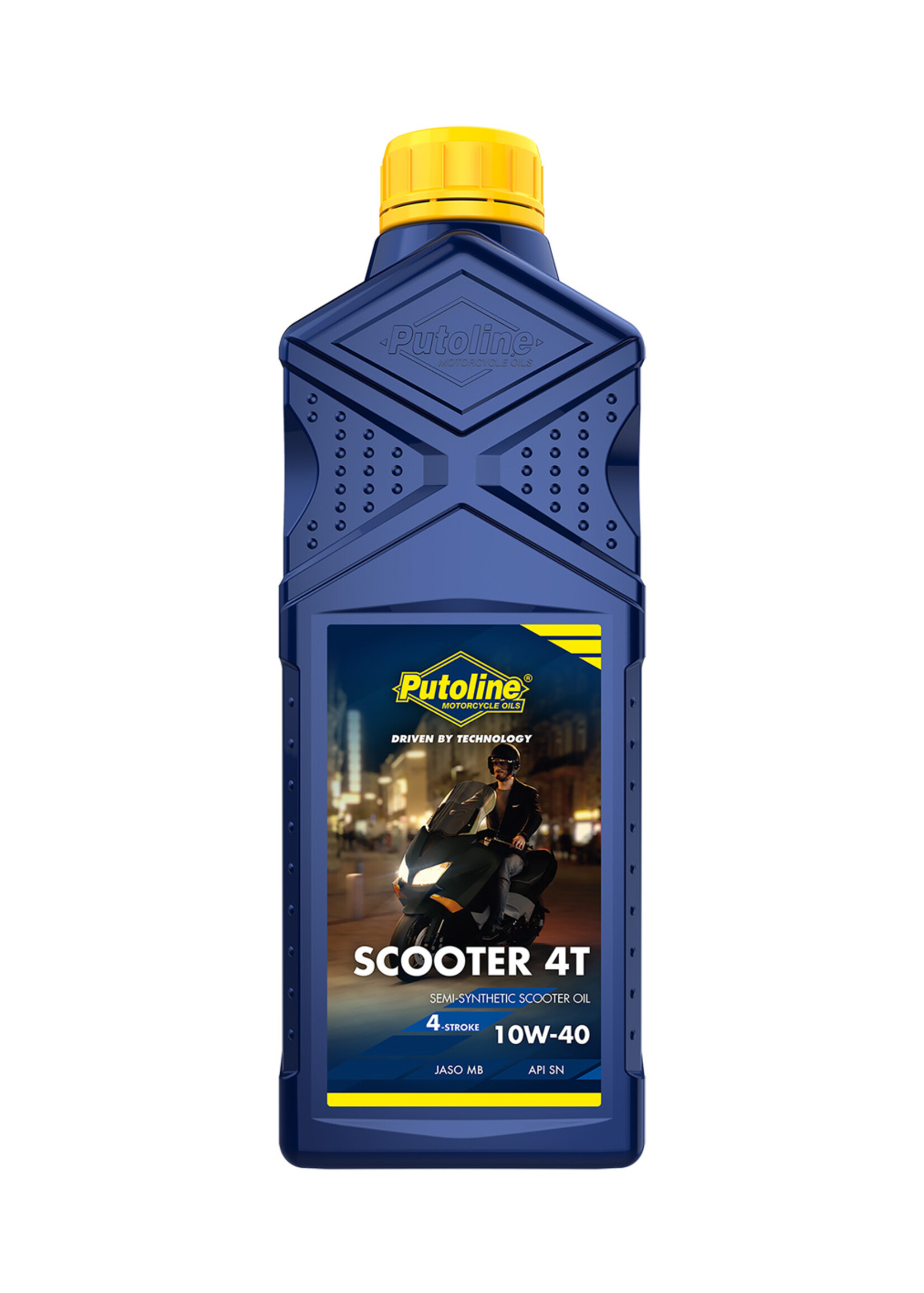 Putoline Putoline Scooter 4T 10W-40 is a semi-synthetic 4-stroke scooter engine oil. The latest generation of additive technology ensures optimum engine wear protection, even for engines with a 'start/stop' system. Scooter 4T 10W-40 has been developed for optimum