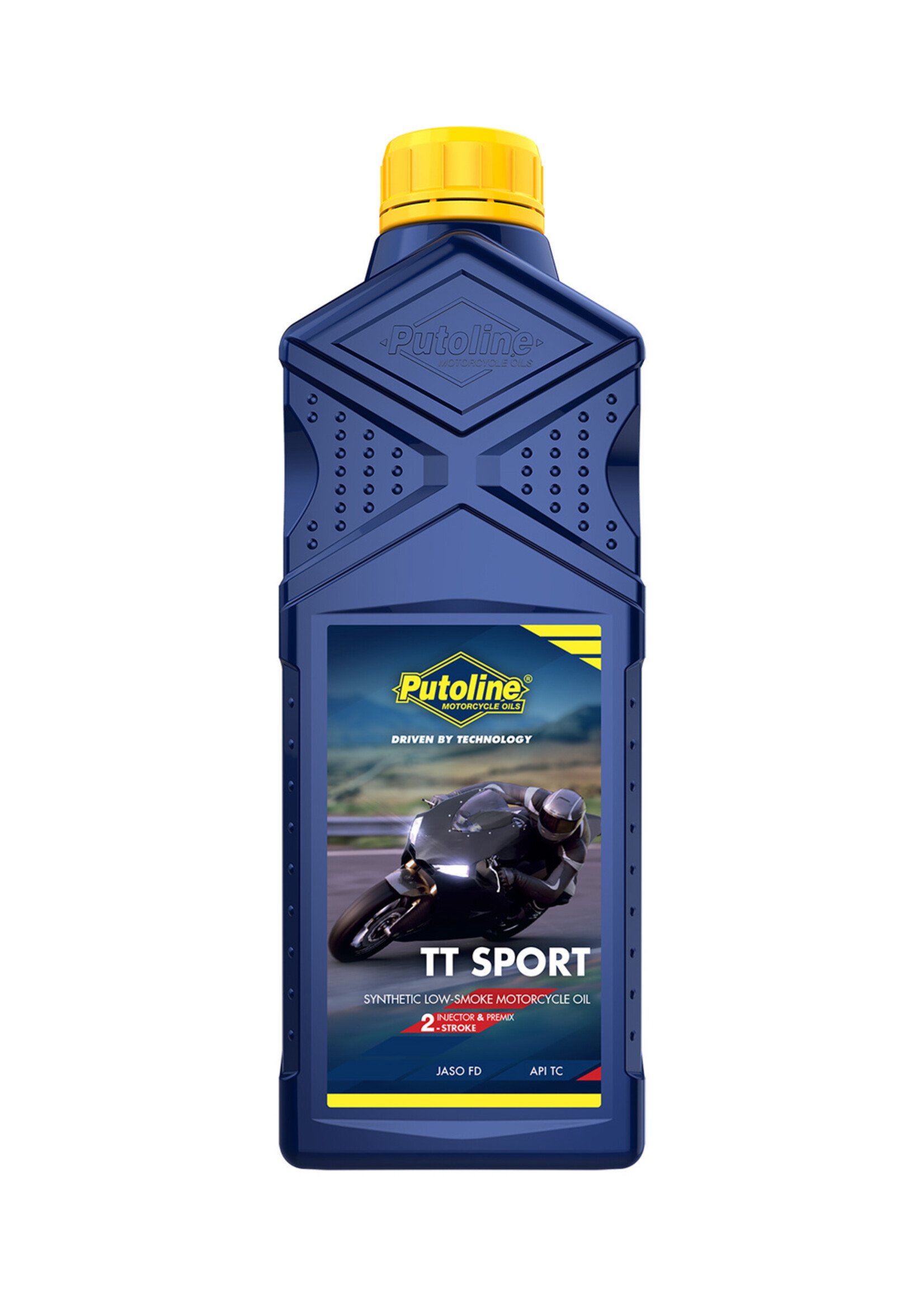 Putoline Putoline TT Sport is een schoon verbrandende, high performance 2-taktolie. Het product heeft de volgende eigenschappen: Minimaliseert rookontwikkeling en koolneerslag. Gaat vervuiling van de bougie tegen. Verlengt de levensduur van de motor.