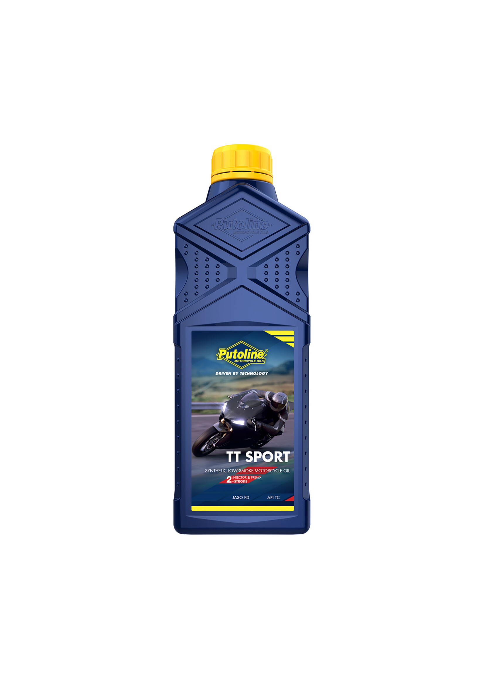 Putoline Putoline TT Sport is een schoon verbrandende, high performance 2-taktolie. Het product heeft de volgende eigenschappen: Minimaliseert rookontwikkeling en koolneerslag. Gaat vervuiling van de bougie tegen. Verlengt de levensduur van de motor.