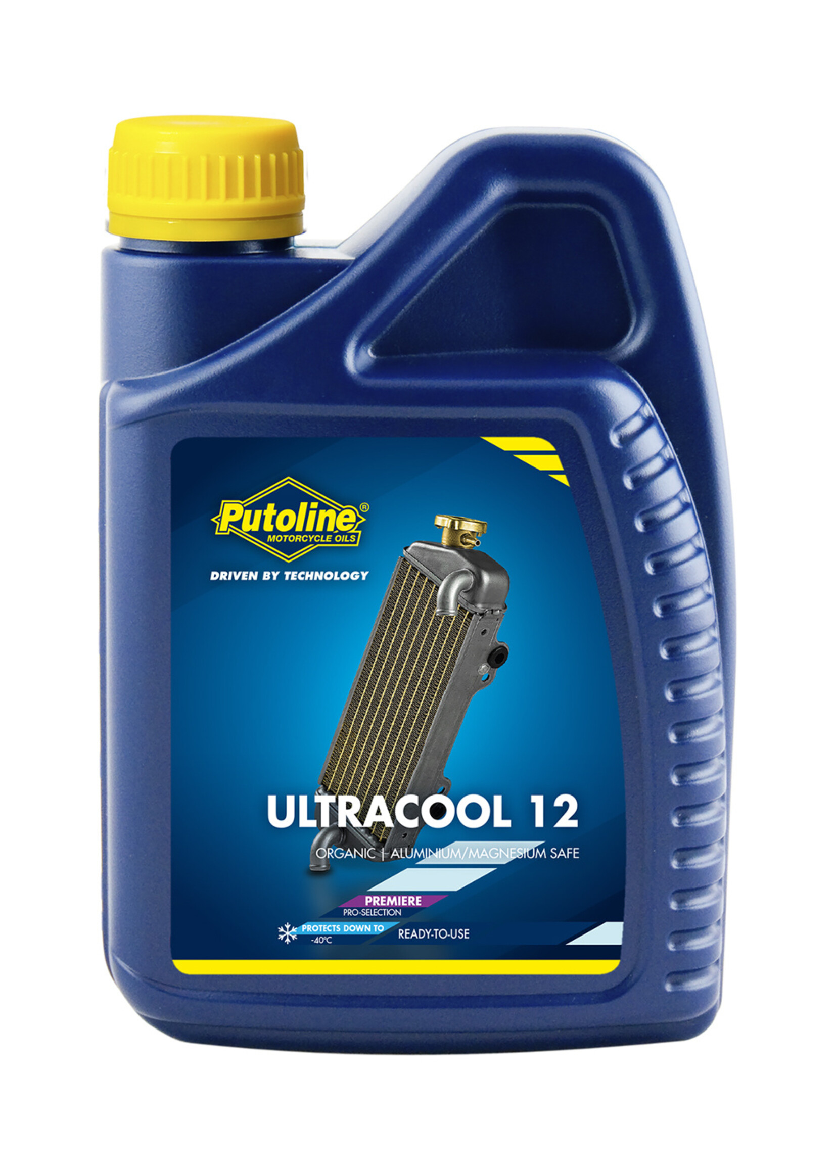 Putoline Putoline Ultracool 12 is a high-grade, ready-to-use long life coolant (frost protection down to -37°C) for which a patented, silicate-free technology based upon carboxyl acids has been used. The product has been specially developed for cooling systems mad