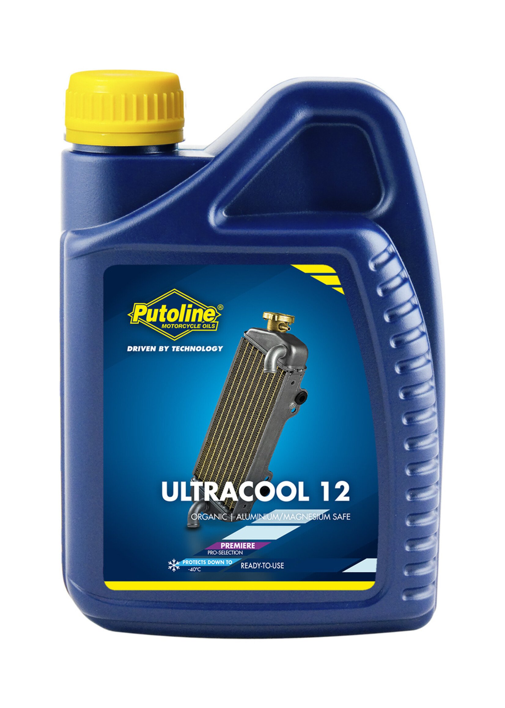 Putoline Putoline Ultracool 12 is een hoogwaardige, gebruiksklare Long Life koelvloeistof (vorstbeveiliging -37°C), waarbij gebruik is gemaakt van een gepatenteerde silicaatvrije technologie op basis van carboxylzuren. Het product is speciaal ontwikkeld voor koels