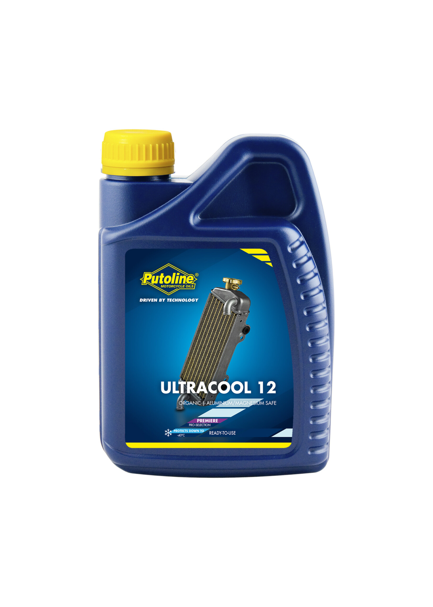 Putoline Putoline Ultracool 12 is a high-grade, ready-to-use long life coolant (frost protection down to -37°C) for which a patented, silicate-free technology based upon carboxyl acids has been used. The product has been specially developed for cooling systems mad