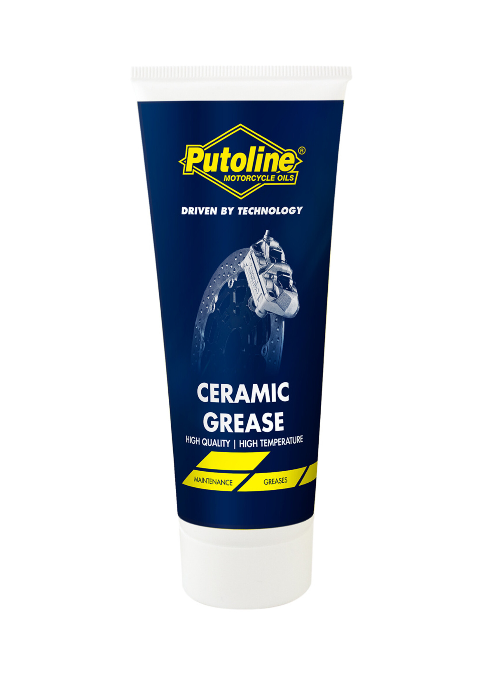 Putoline Putoline Ceramic Grease is een bijzonder hoogwaardige montagepasta en hoogtemperatuur smeervet zonder metaaldeeltjes. Uitstekende bescherming tegen elektrolytische corrosie (metaal-op-metaal contact waarbij het minst edele metaal wordt aangetast.) Ceramic