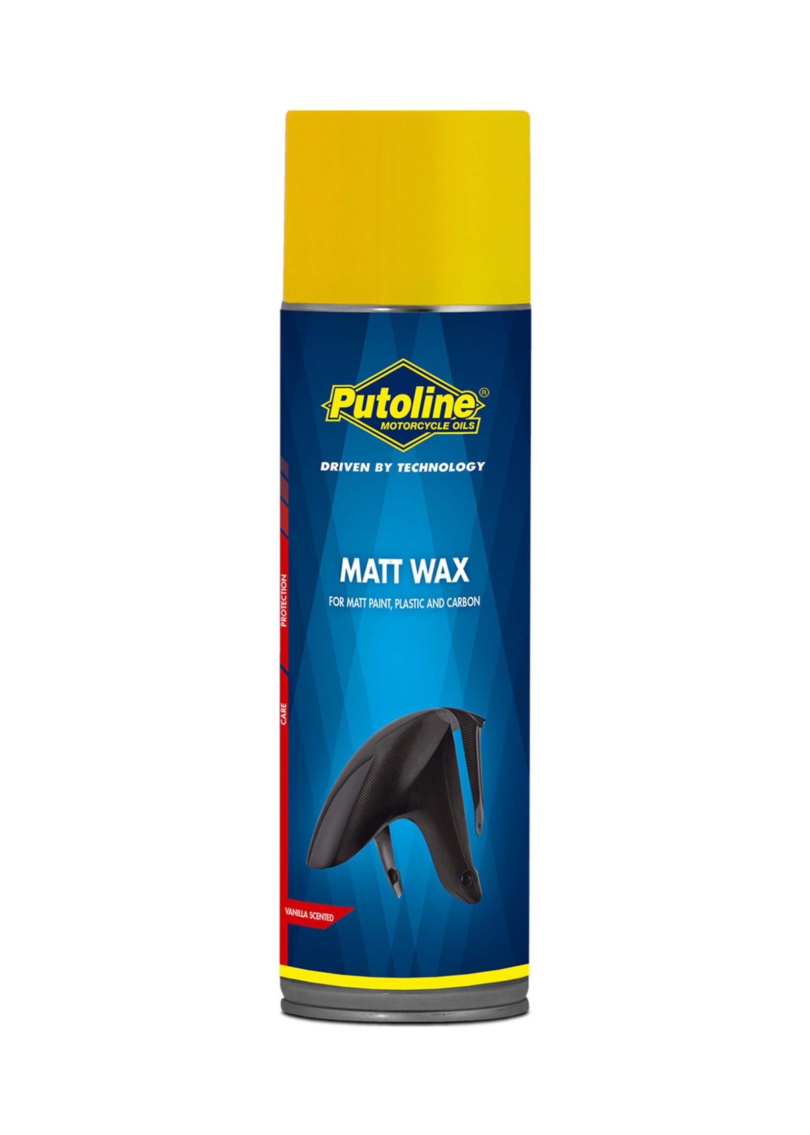 Putoline Putoline Matt Wax is een hoogwaardige wax op waterbasis. Door de speciale samenstelling is het geschikt voor matte lak, metaal, aluminium, titanium, carbon en kunststof. Het zorgt voor een uitstekende bescherming en intensiveert de originele kleur.