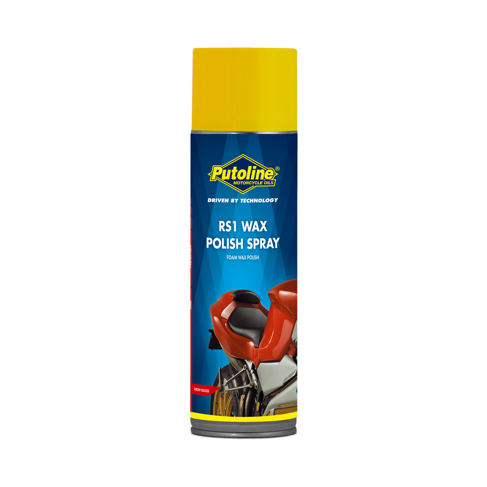 Putoline Putoline RS1 Wax Polish Spray is a cleaner with carnauba wax. The product creates a protective layer with a long-lasting, deep shine on all painted surfaces. RS1 Wax Polish Spray is suitable for use on all aluminium, carbon, titanium and painted component