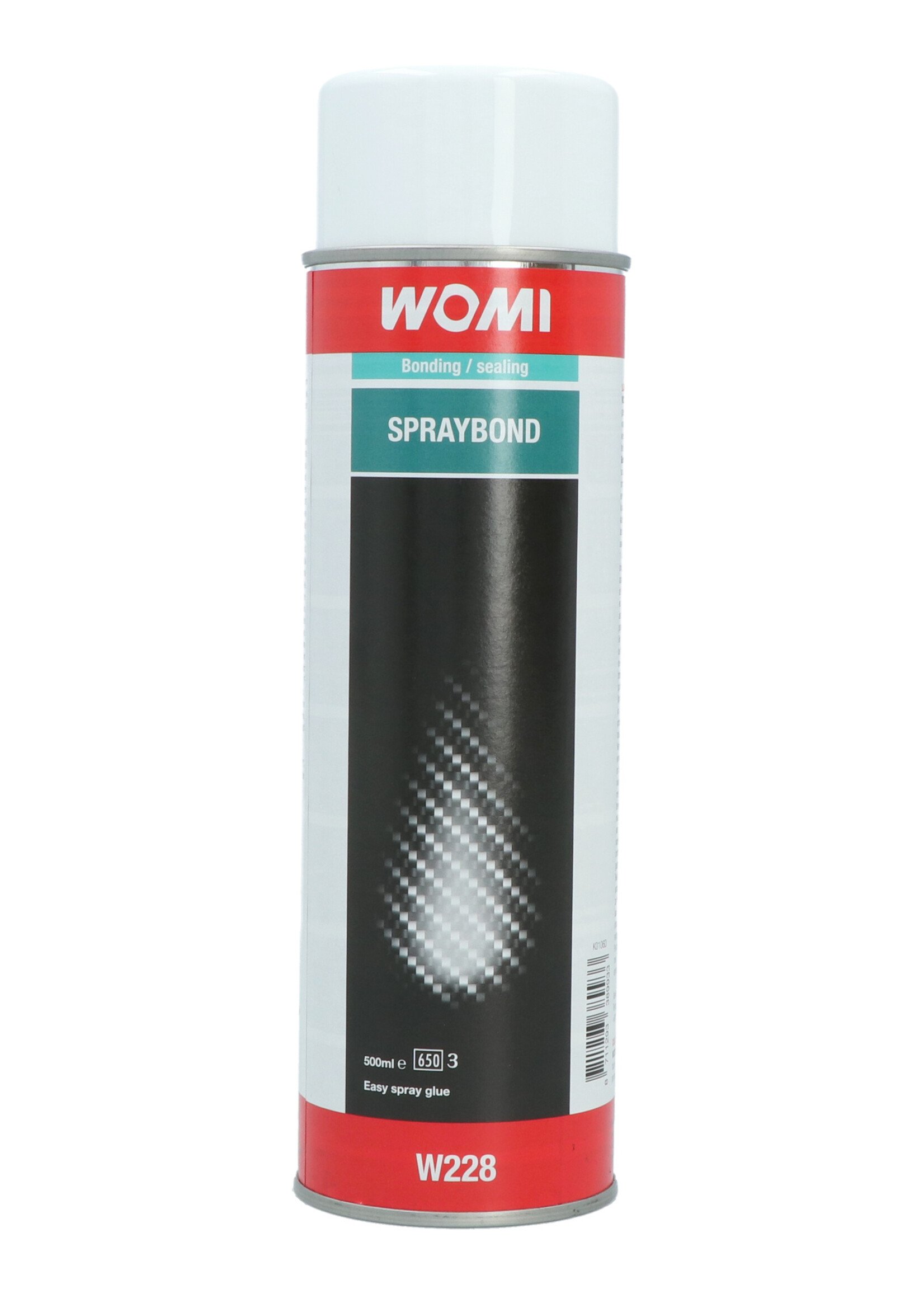 Womi Womi W228 Spraybond Lijmspray is een universele spuitbare lijm ideaal voor grote oppervlakken. De lijm is makkelijk aan te brengen voor zowel tijdelijke als permanente verlijming. Geschikt voor  papier, karton, hout, textiel en diverse soorten kunststof.