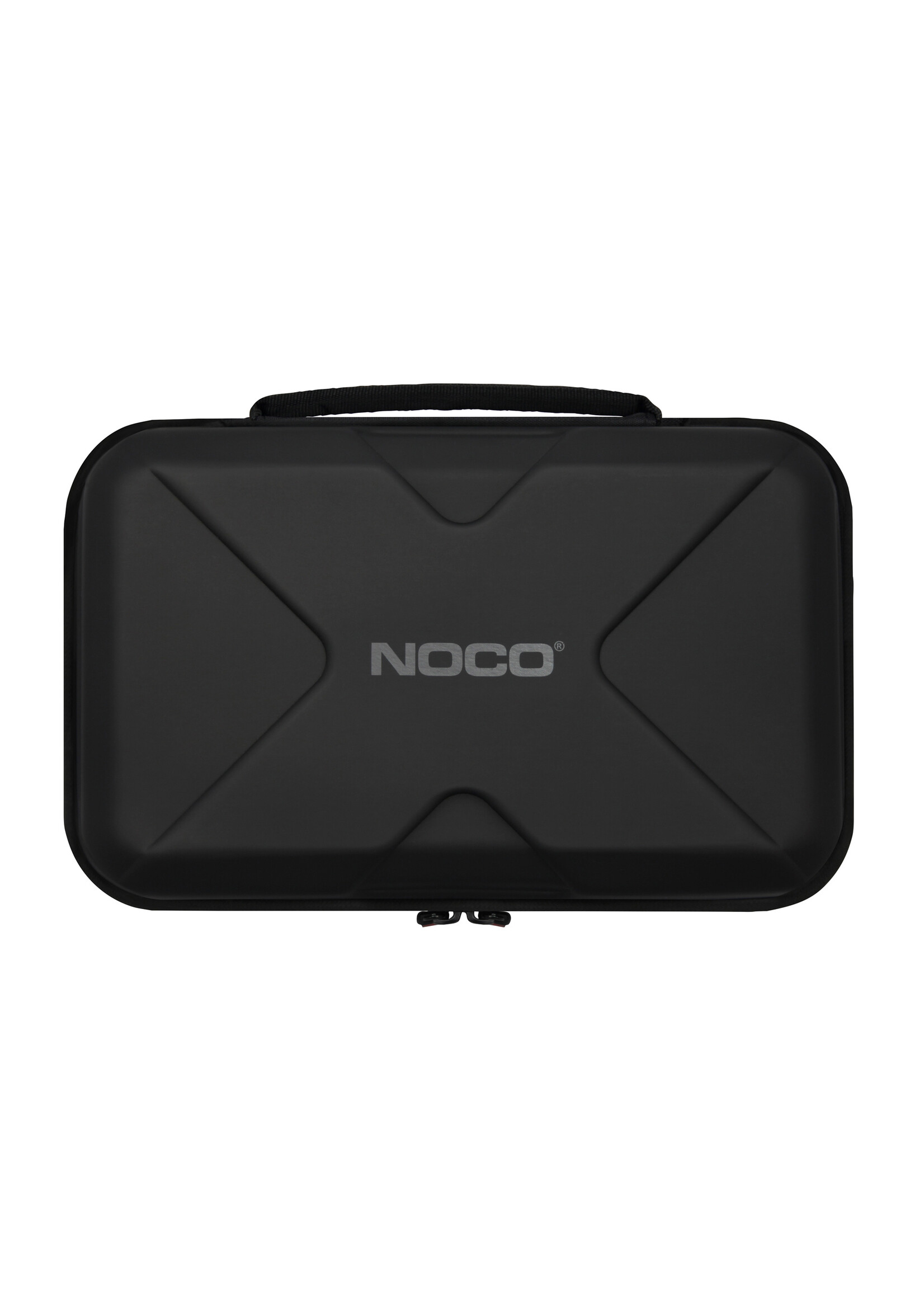 NOCO Lichtgewicht, duurzame en robuuste EVA beschermende behuizing. Geschikt voor de Noco Genius GB150 Boost UltraSafe Jump Starter. Uitgerust met een ritssluiting en versterkt handvat voor het opslaan en dragen.