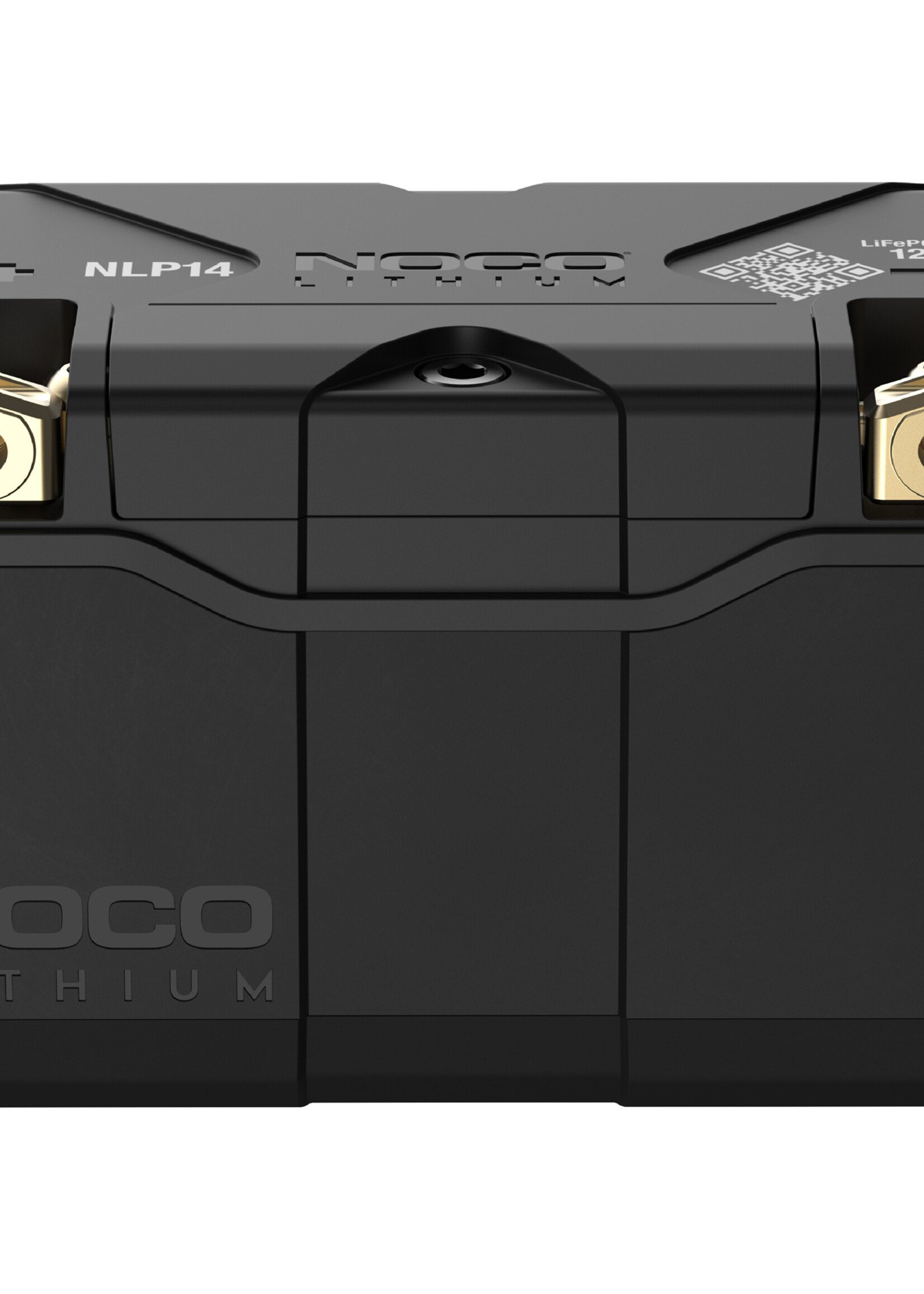 NOCO Introductie van de geheel nieuwe Noco Lithium NLP14  12V Lithium Powersport Batterij, een Groep 14 batterij, met een nominaal startvermogen van 4Ah (51Wh) en 500 ampère. Hij is in bijna alle opzichten beter dan loodzuur accu's. Levert meer dan 500 ampère