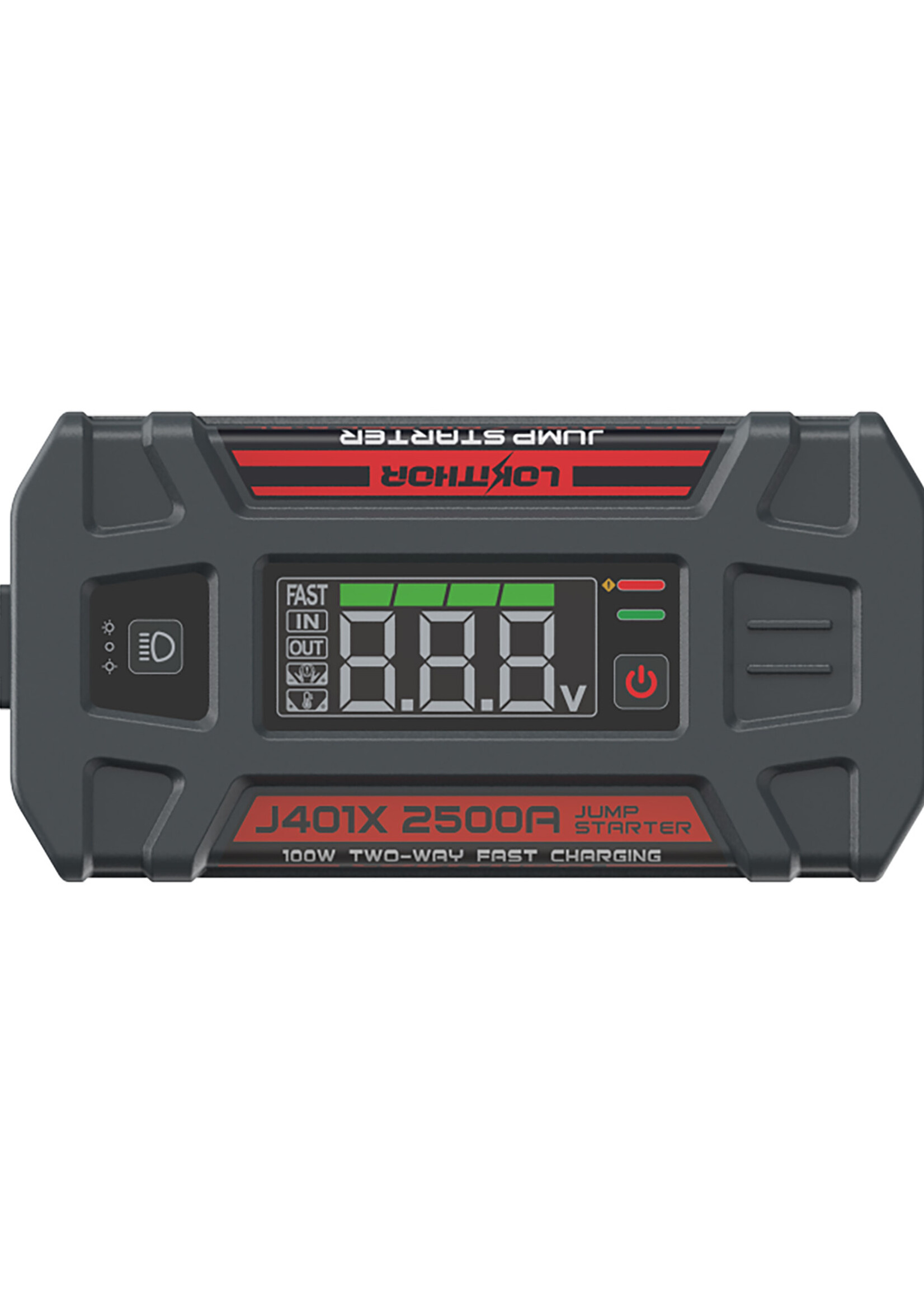 Lokithor Defy extreme cold with the Lokithor J401X low-temperature jump starter. With its ultra-low temperature starting technology down to -40 °C and its automatic preheating system based on a lithium battery management system, it ensures that your car starts eas