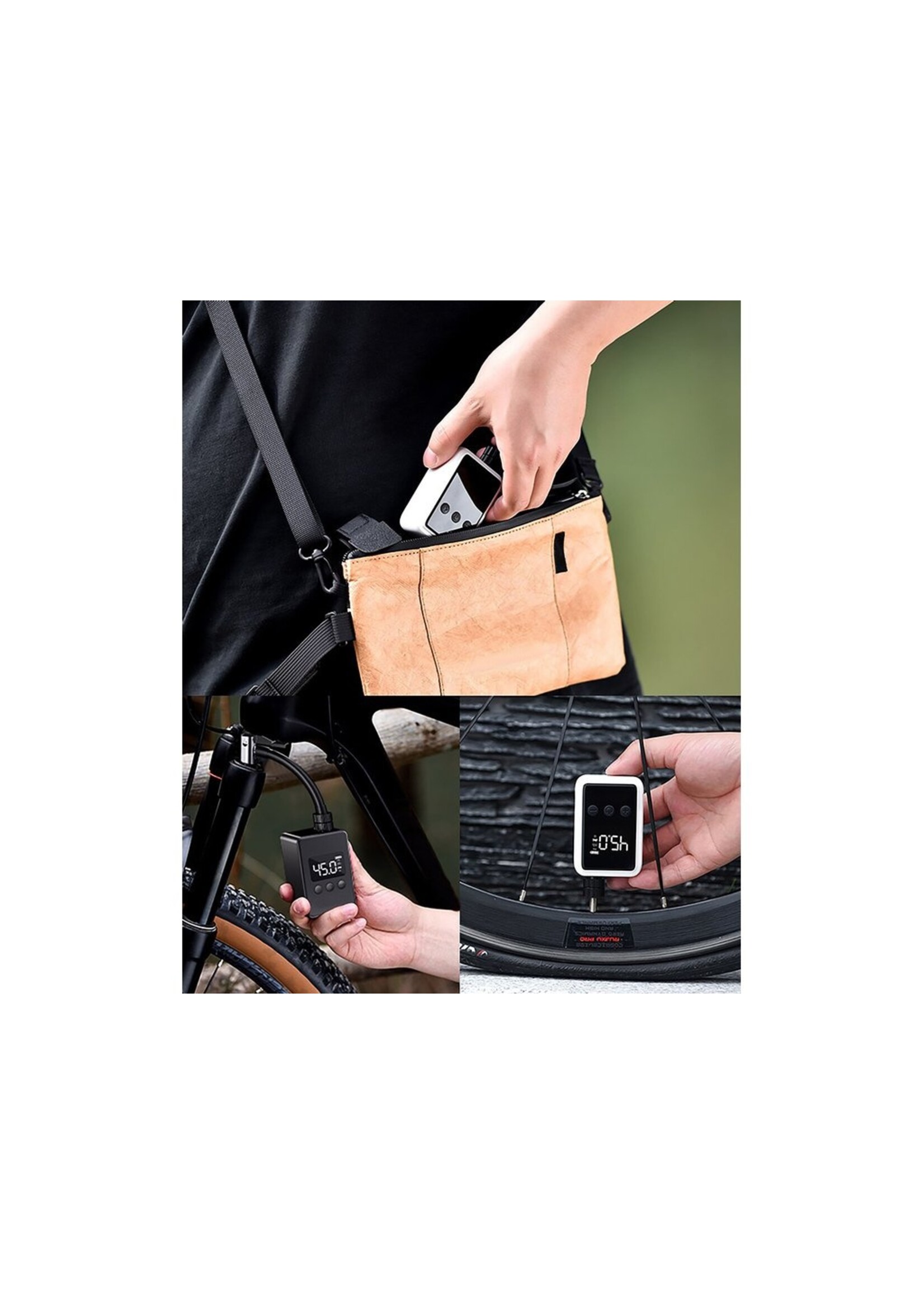 Dresco Dresco Elektrische Fietspomp Compact 7,4V/45W