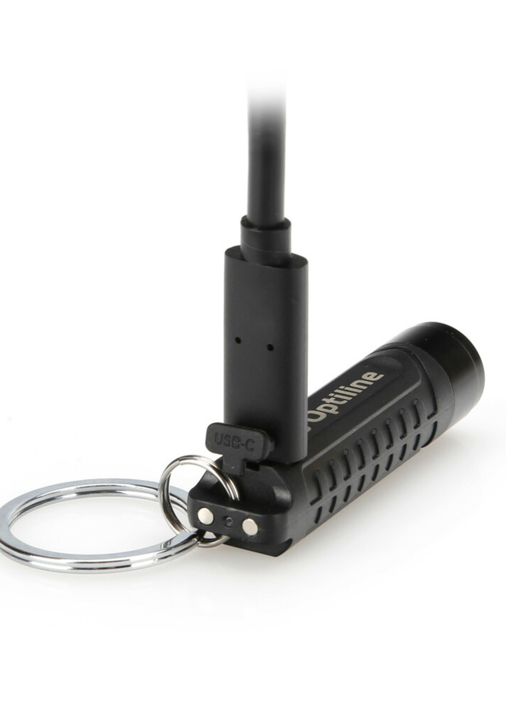Optiline OptiTag Torch, keychain flashlight with integrated tracker wirelessly