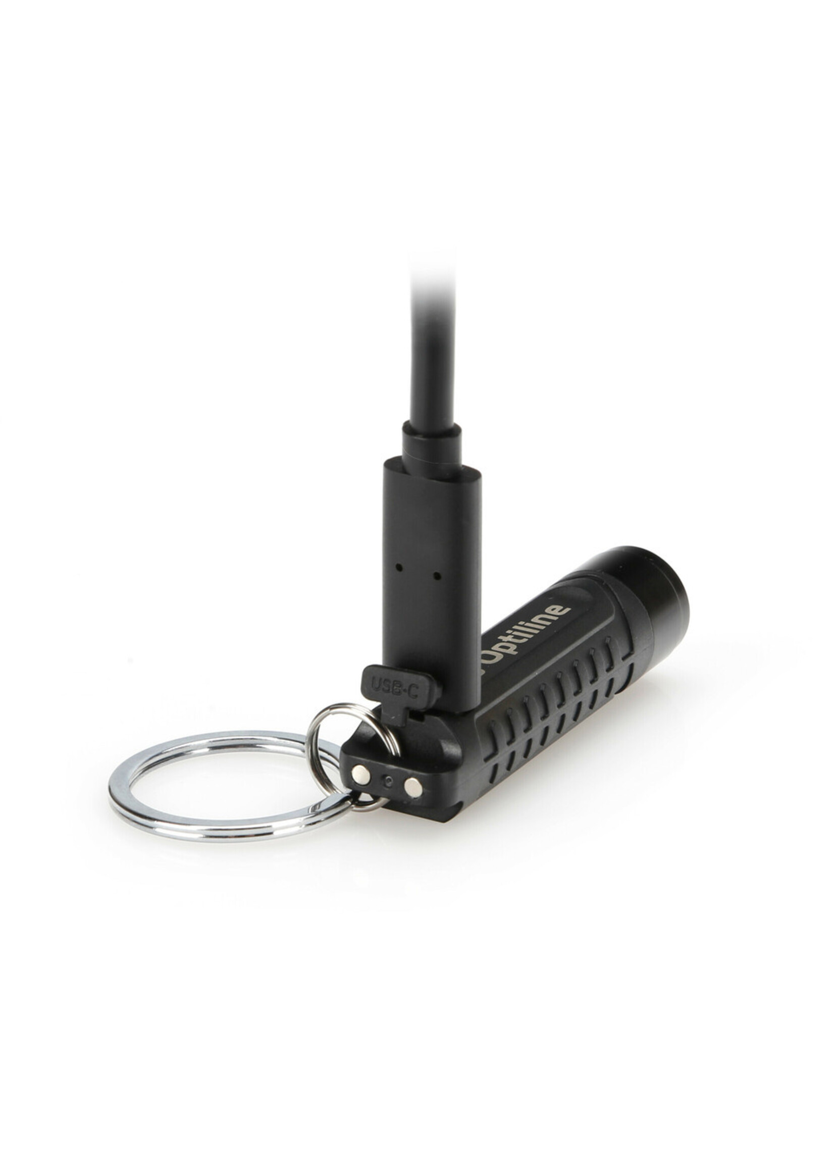 Optiline OptiTag Torch, keychain flashlight with integrated tracker wirelessly