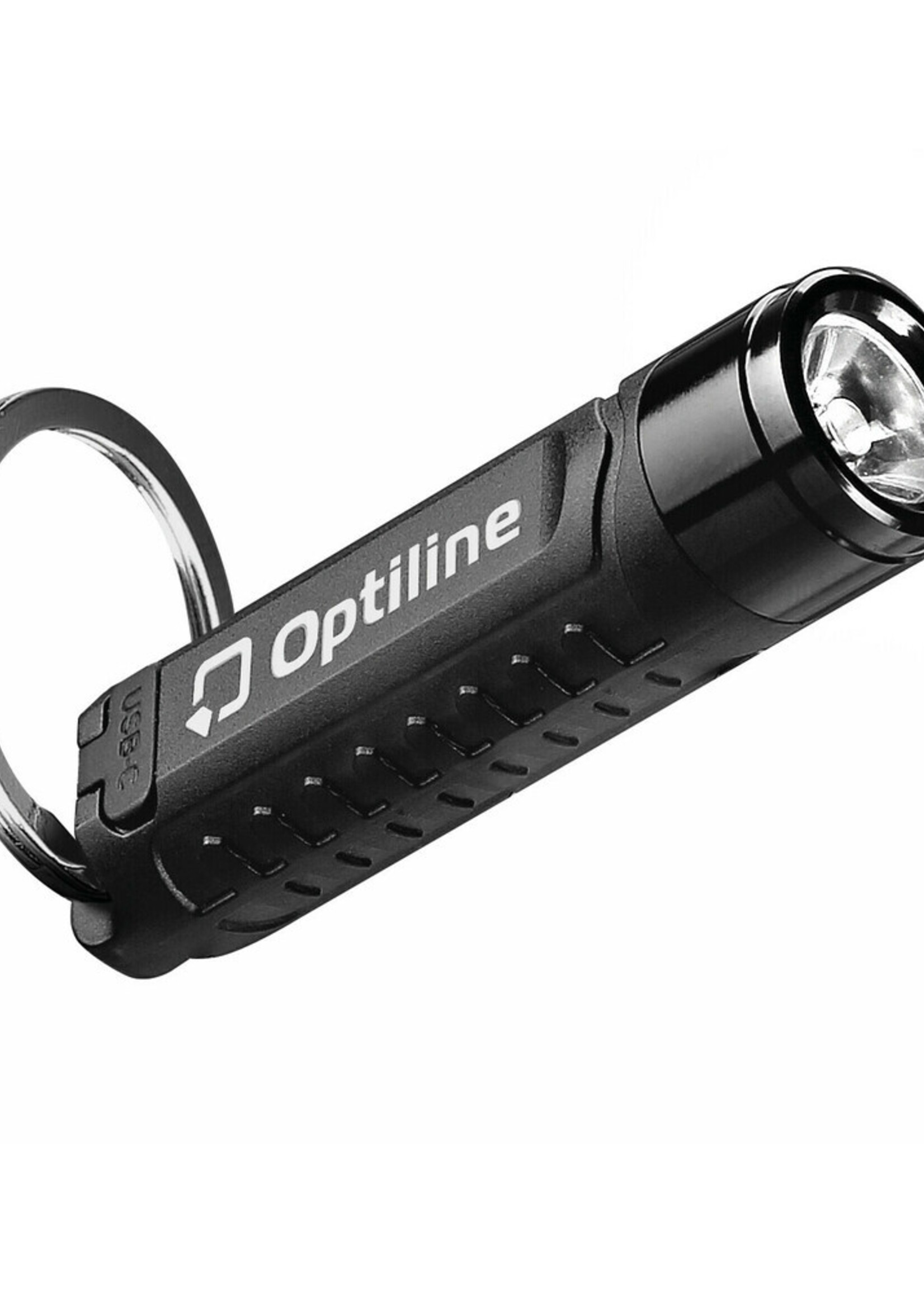 Optiline OptiTag Torch, keychain flashlight with integrated tracker wirelessly