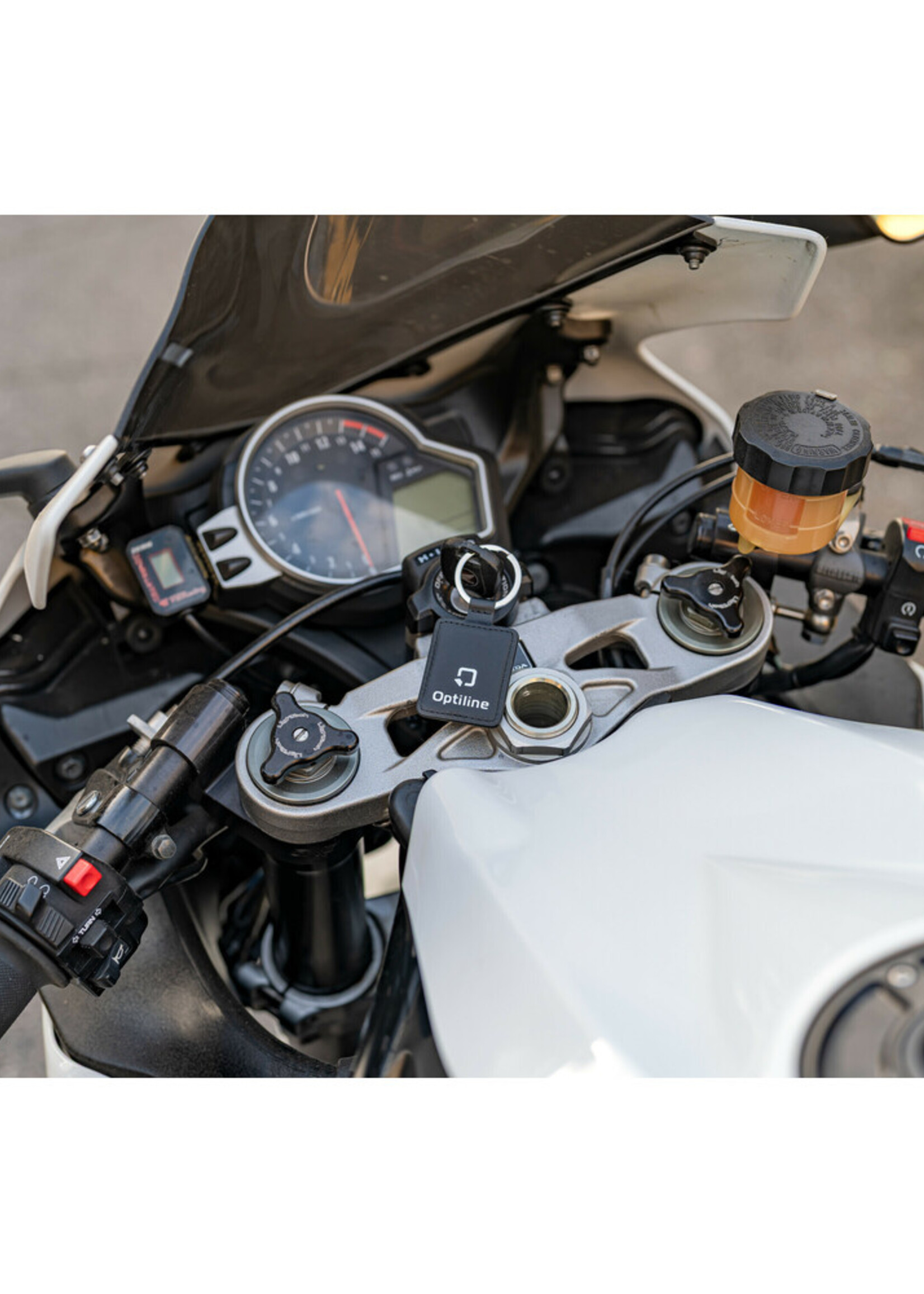 Optiline OptiTag Keychain, keychain with integrated tracker