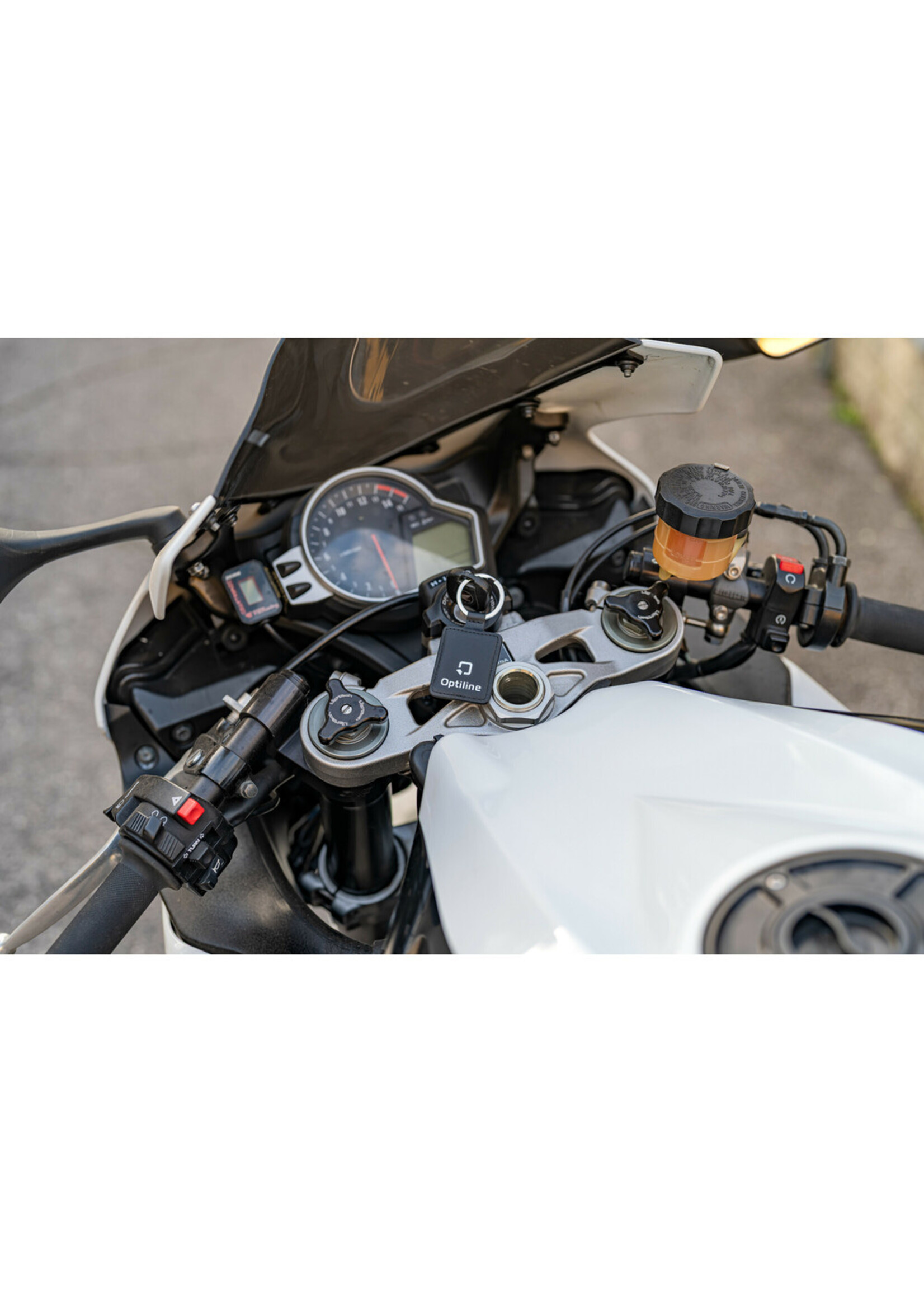 Optiline OptiTag Keychain, keychain with integrated tracker