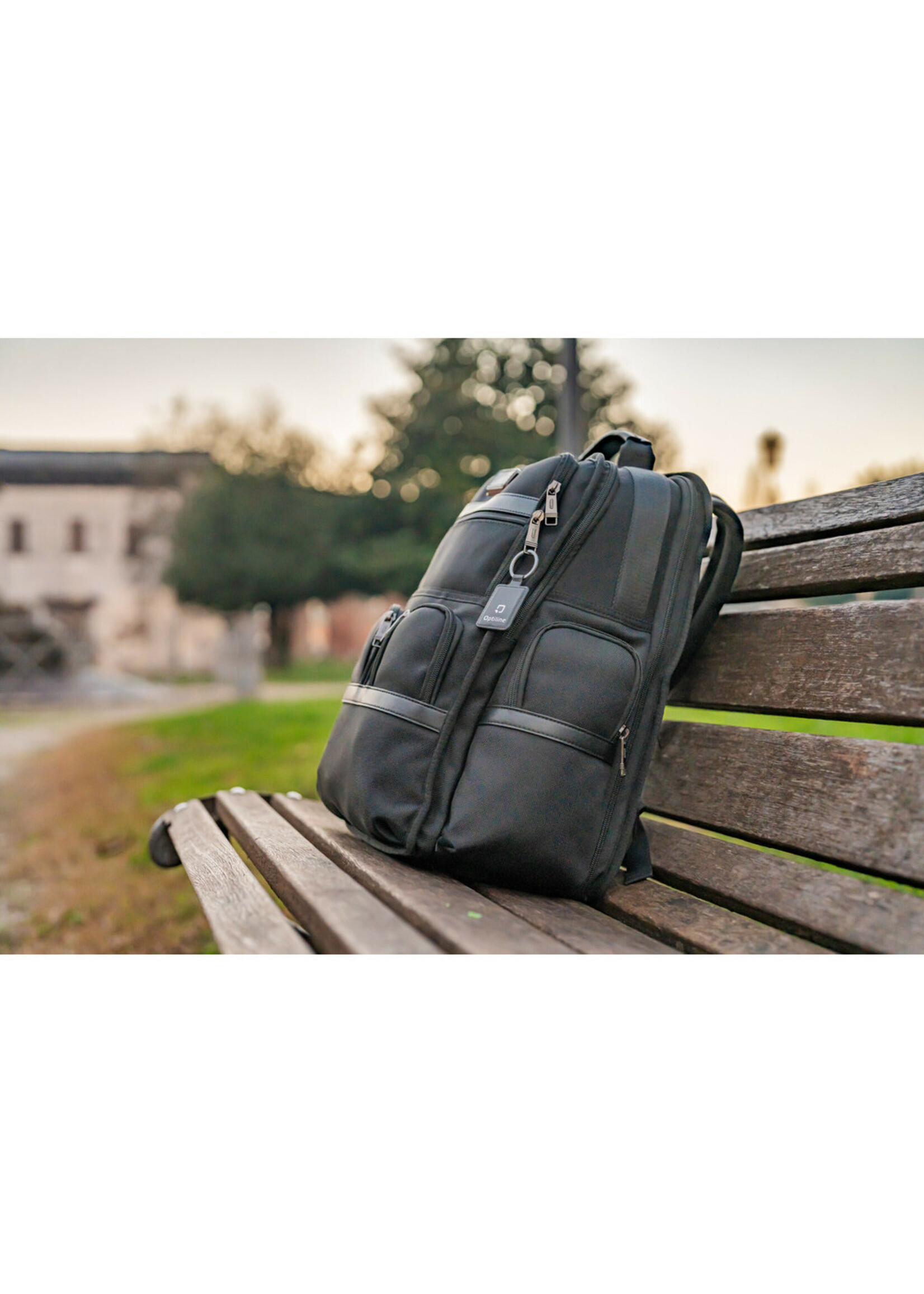 Optiline OptiTag Keychain, keychain with integrated tracker