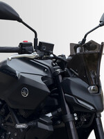 Ermax sport screen (22.5cm ) ermax for MT07(FZ 7 ) 2025 + fitting kit