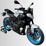 Ermax hypersport screen (18cm ) ermax for MT07(FZ 7 ) 2025 + fitting kit