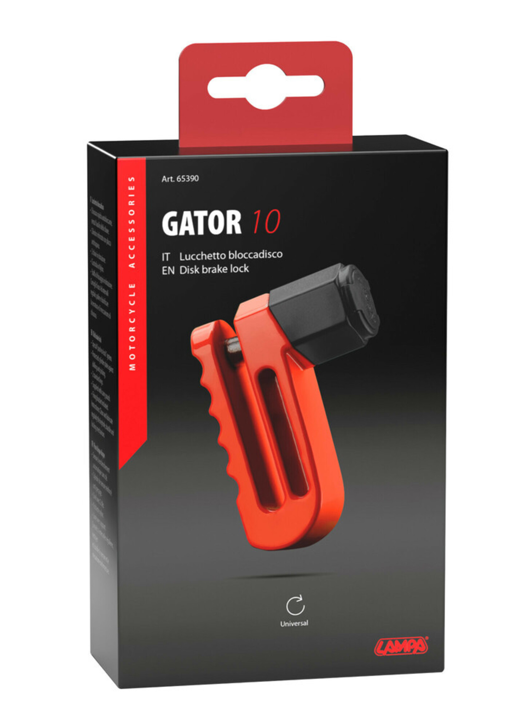 Lampa Disk brake lock - Pin Ø 10 mm | 65390