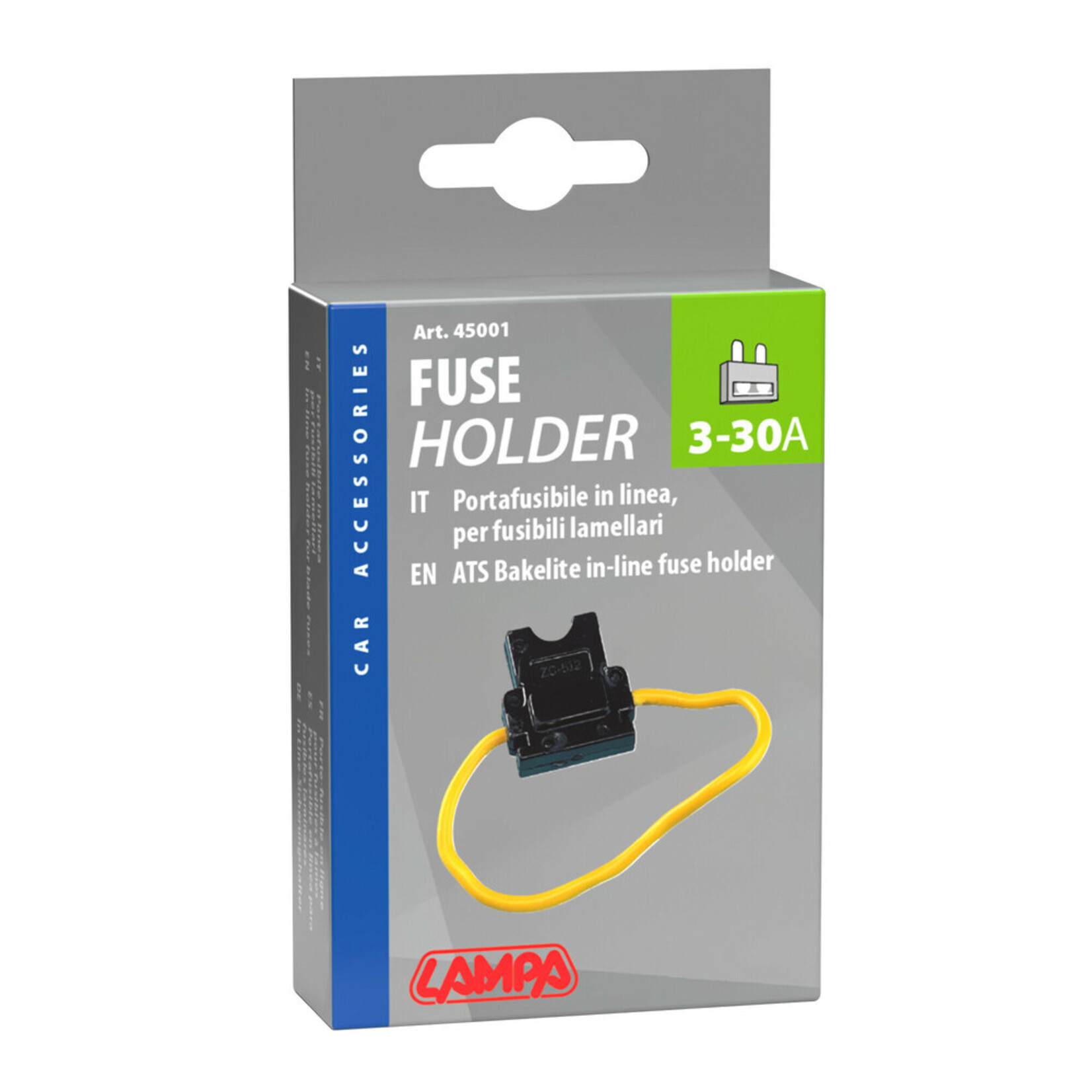 Lampa ATS bakelite in-line fuse holder | 45001