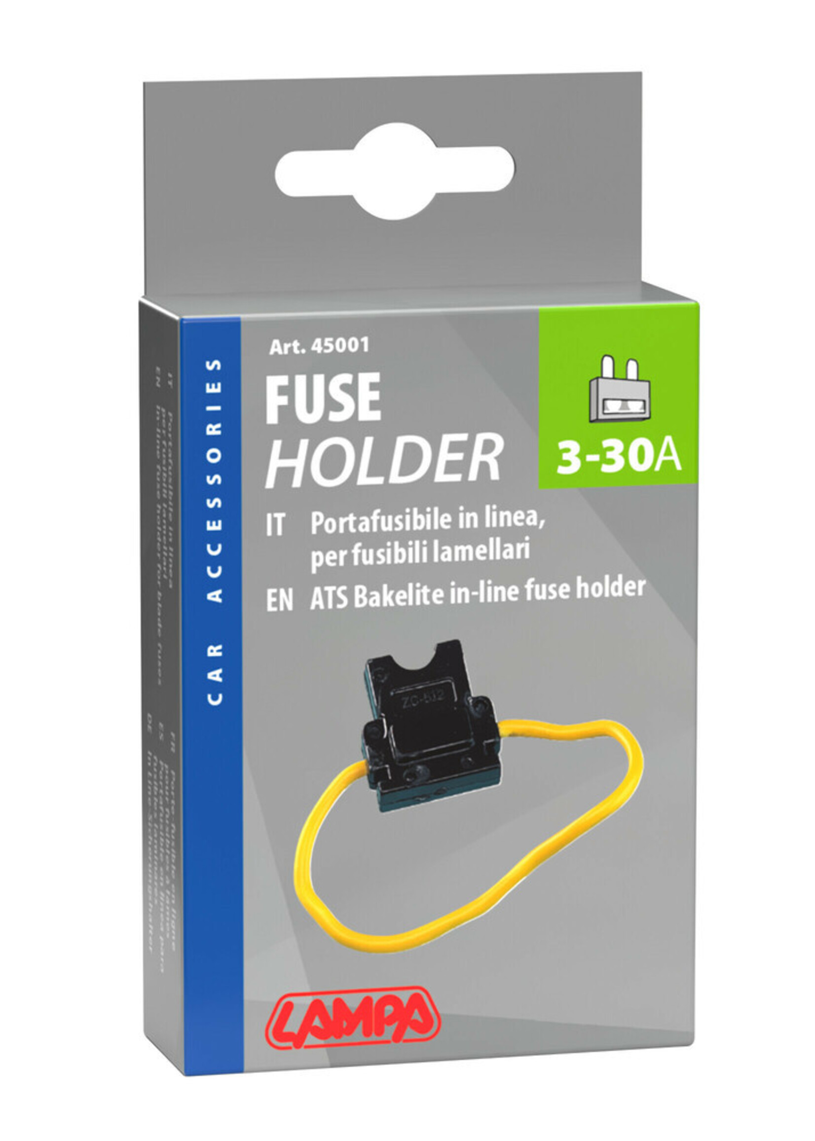 Lampa ATS bakelite in-line fuse holder | 45001