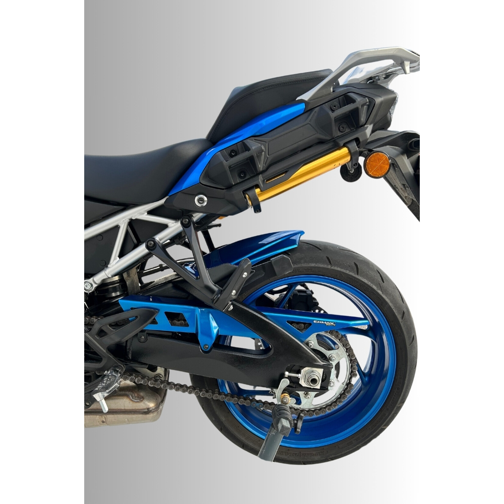 Ermax rear hugger ermaxGSX S 1000 GX 2024-2025 with chain guard