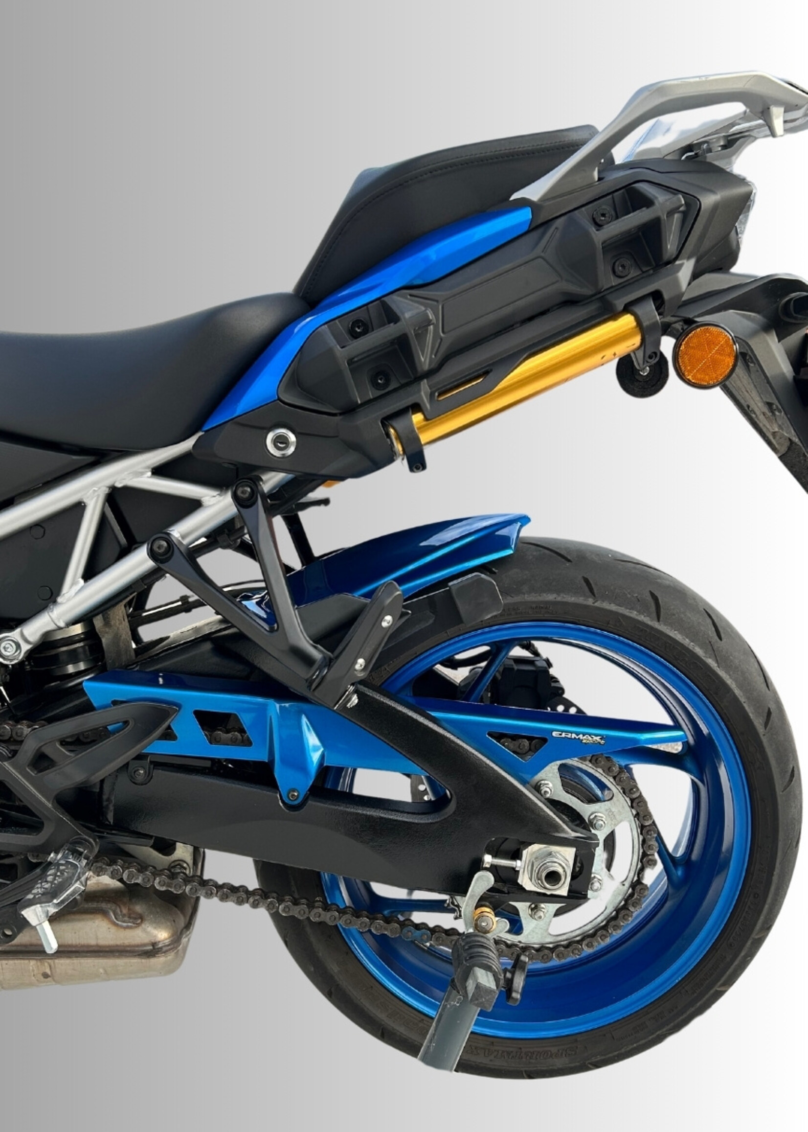Ermax rear hugger ermaxGSX S 1000 GX 2024-2025 with chain guard