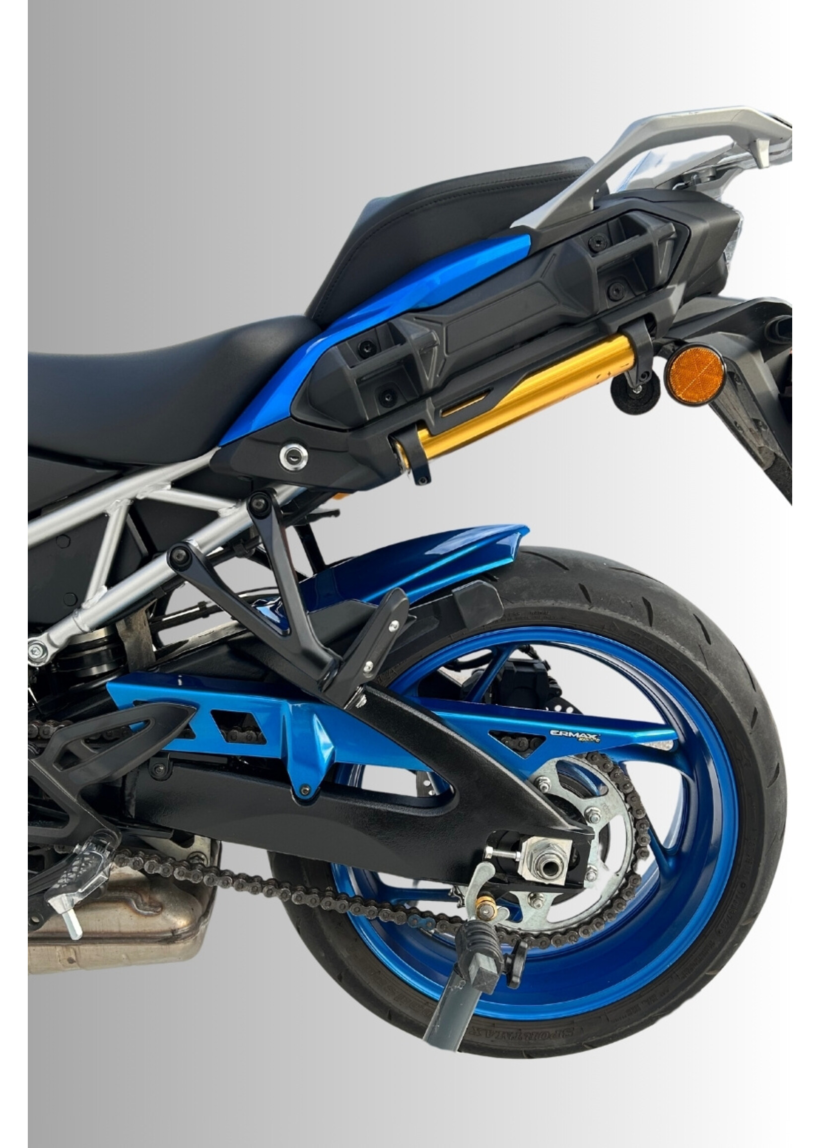 Ermax rear hugger ermaxGSX S 1000 GX 2024-2025 with chain guard