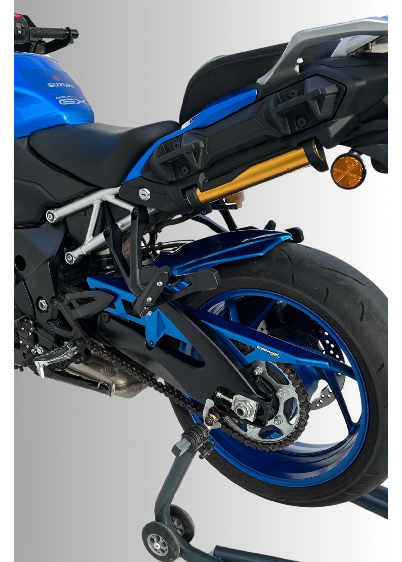 Ermax rear hugger ermaxGSX S 1000 GX 2024-2025 with chain guard