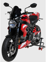 Ermax nose screen (35cm ) ermax for SV 650 N 2016-2025 light black