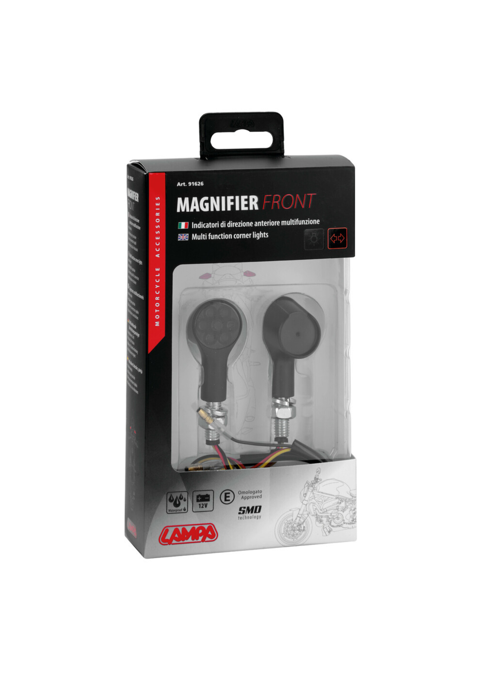 Lampa 91626 | Magnifier Front, led corner lights and front position lights - 12V LED