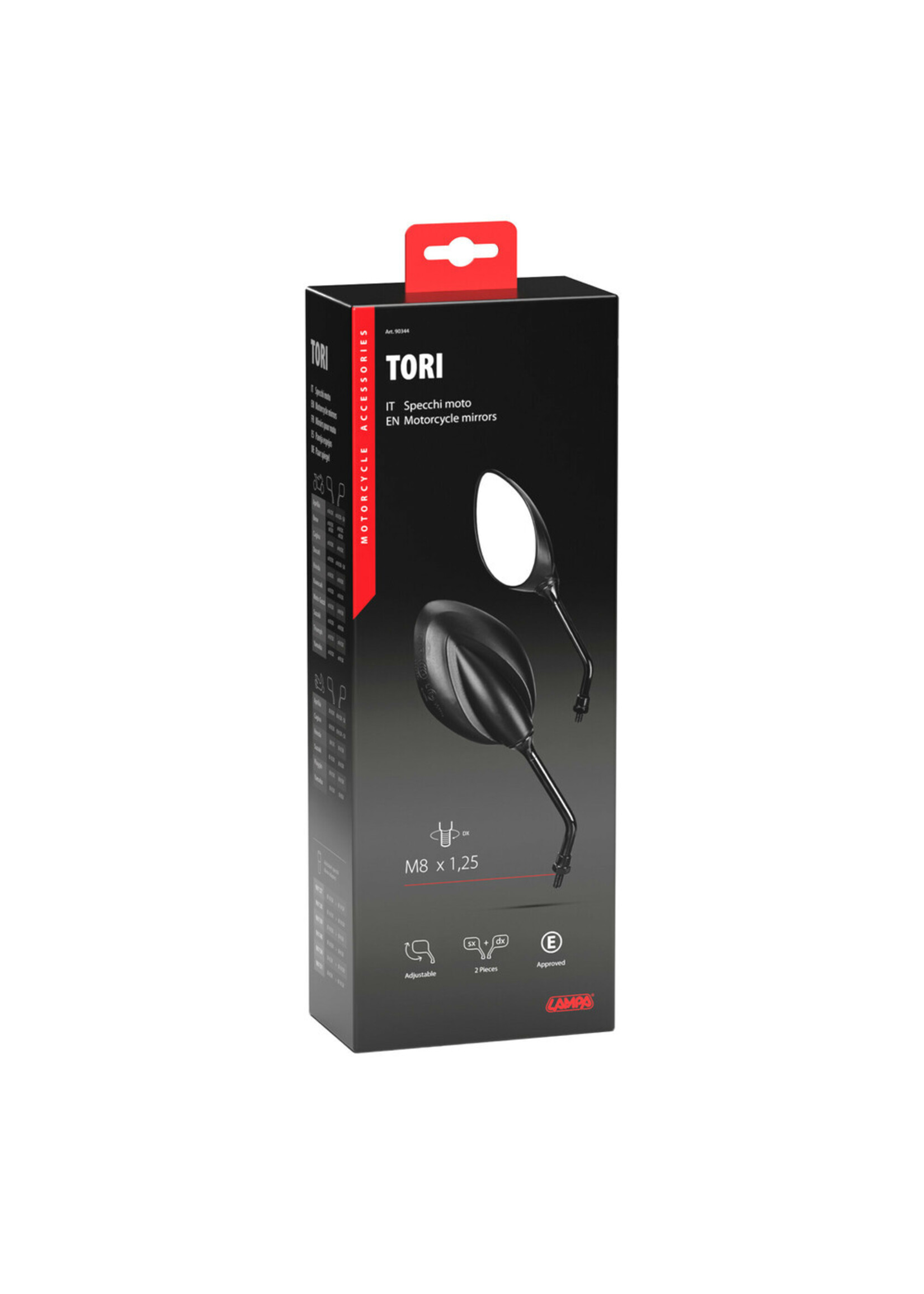 Lampa 90344 | Tori, pair of rearview mirrors